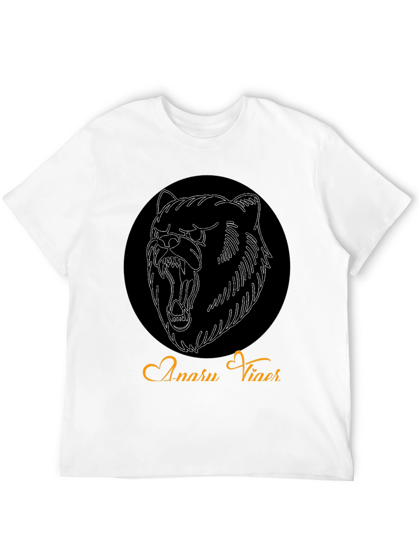 Black Bear Graphic Tee - Anaru Viner