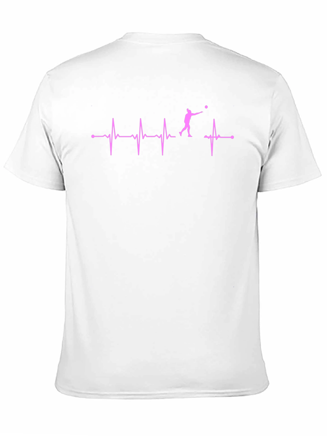 Volleyball Heartbeat T-Shirt - Passionate Player Tee
