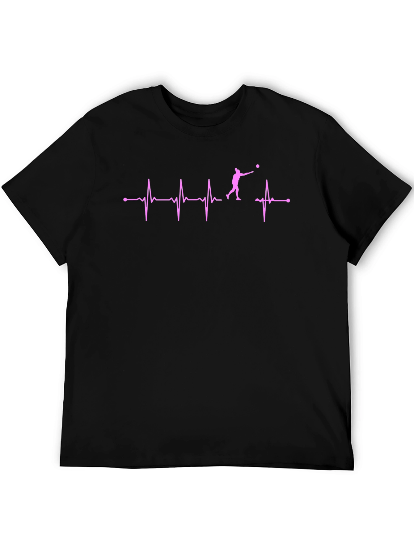 Volleyball Heartbeat T-Shirt - Passionate Player Tee