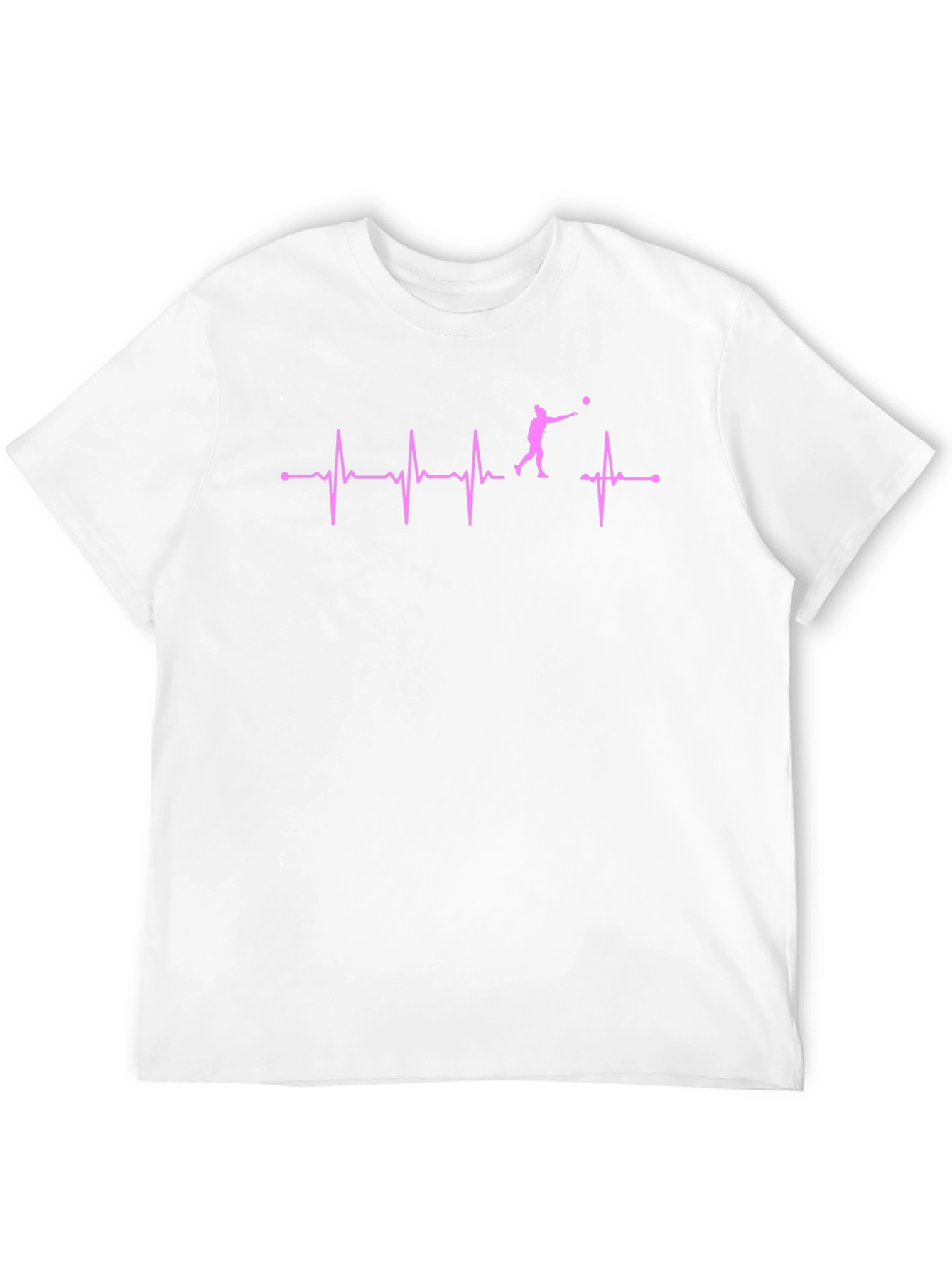 Volleyball Heartbeat T-Shirt - Passionate Player Tee