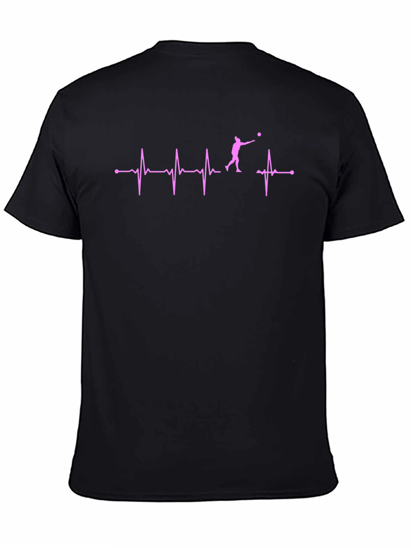 Volleyball Heartbeat T-Shirt - Passionate Player Tee