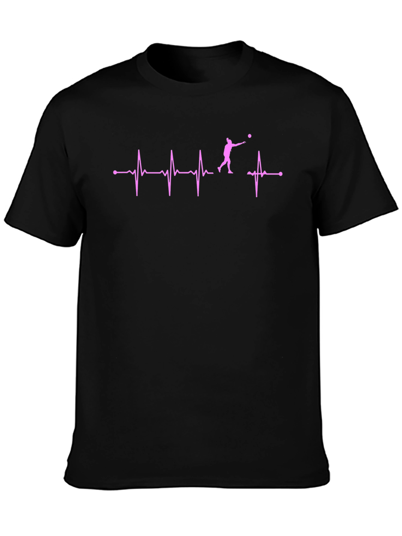 Volleyball Heartbeat T-Shirt - Passionate Player Tee