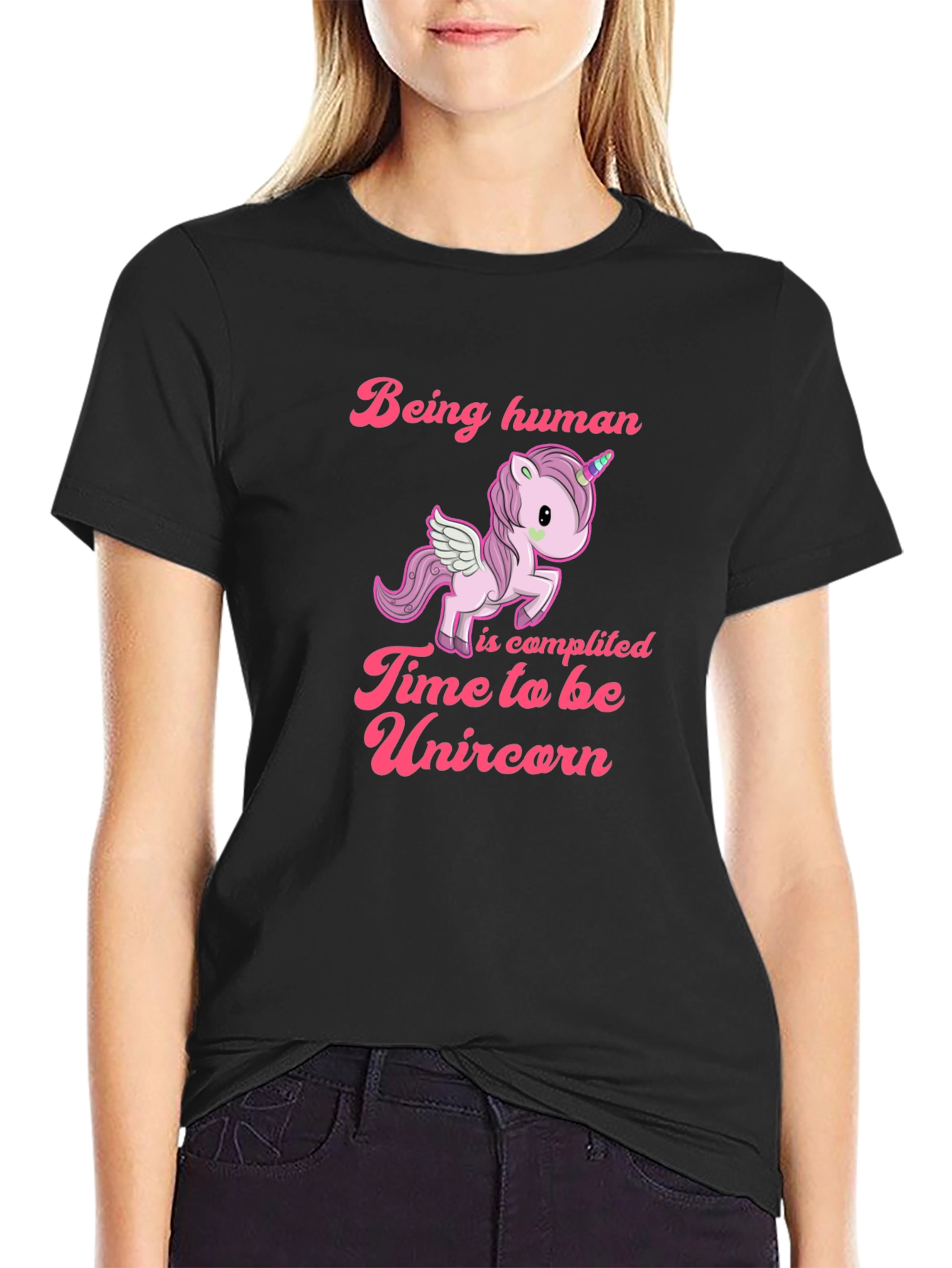 Being Human is Complicated Unicorn T-Shirt