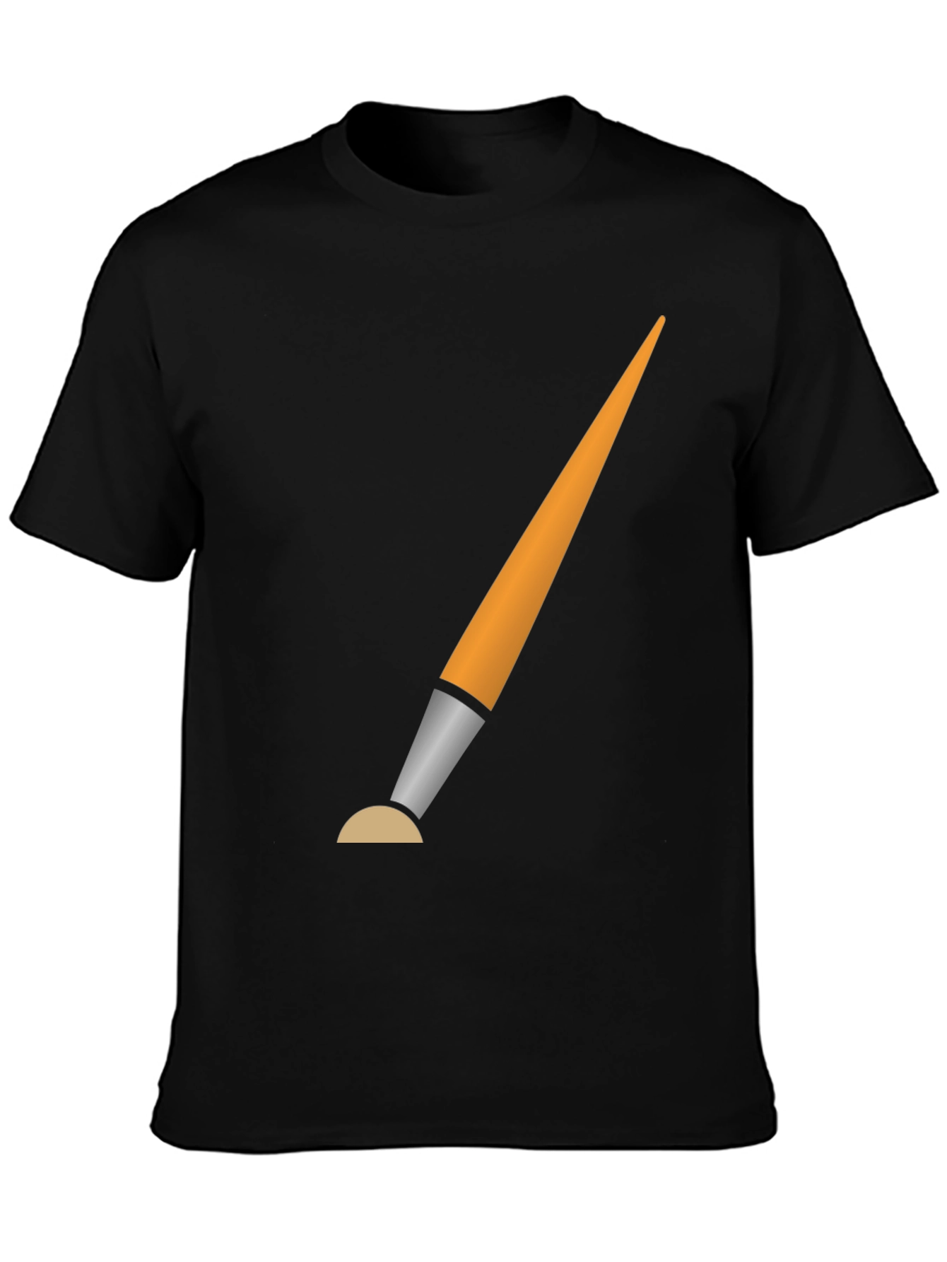 Painters Brush Graphic Tee - Artistic Design