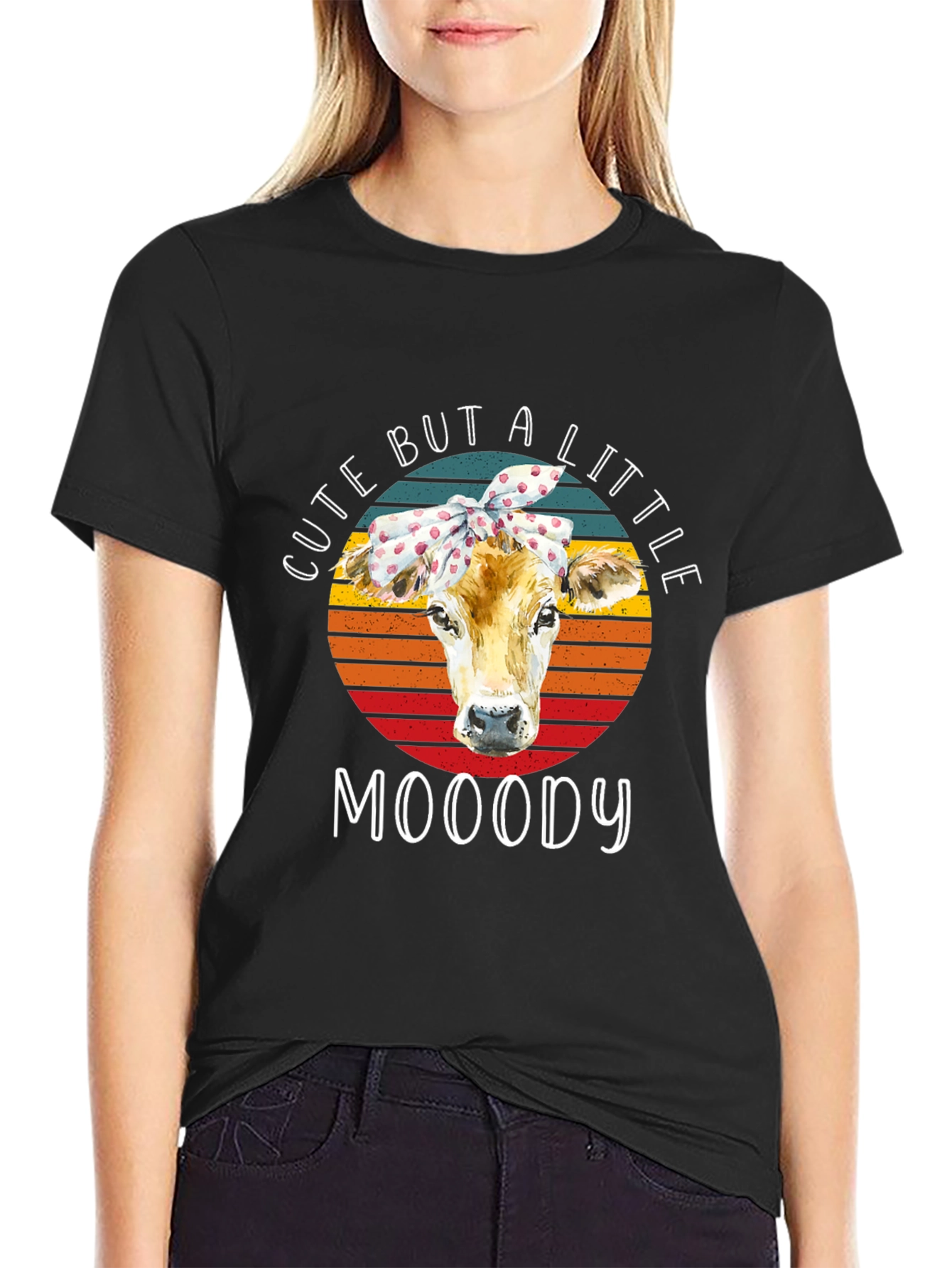 Cute But A Little Mooody T-Shirt