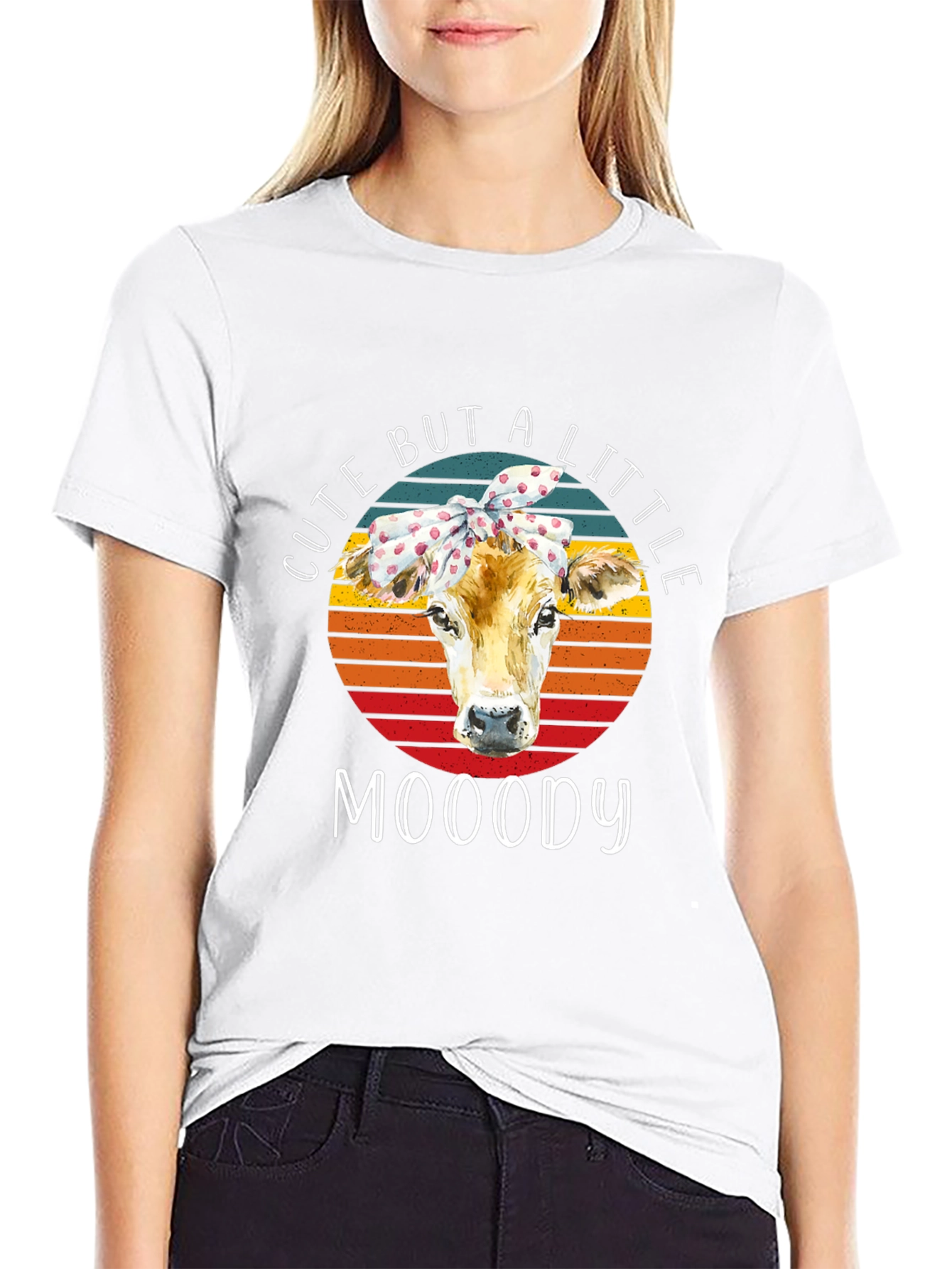 Cute But A Little Mooody T-Shirt
