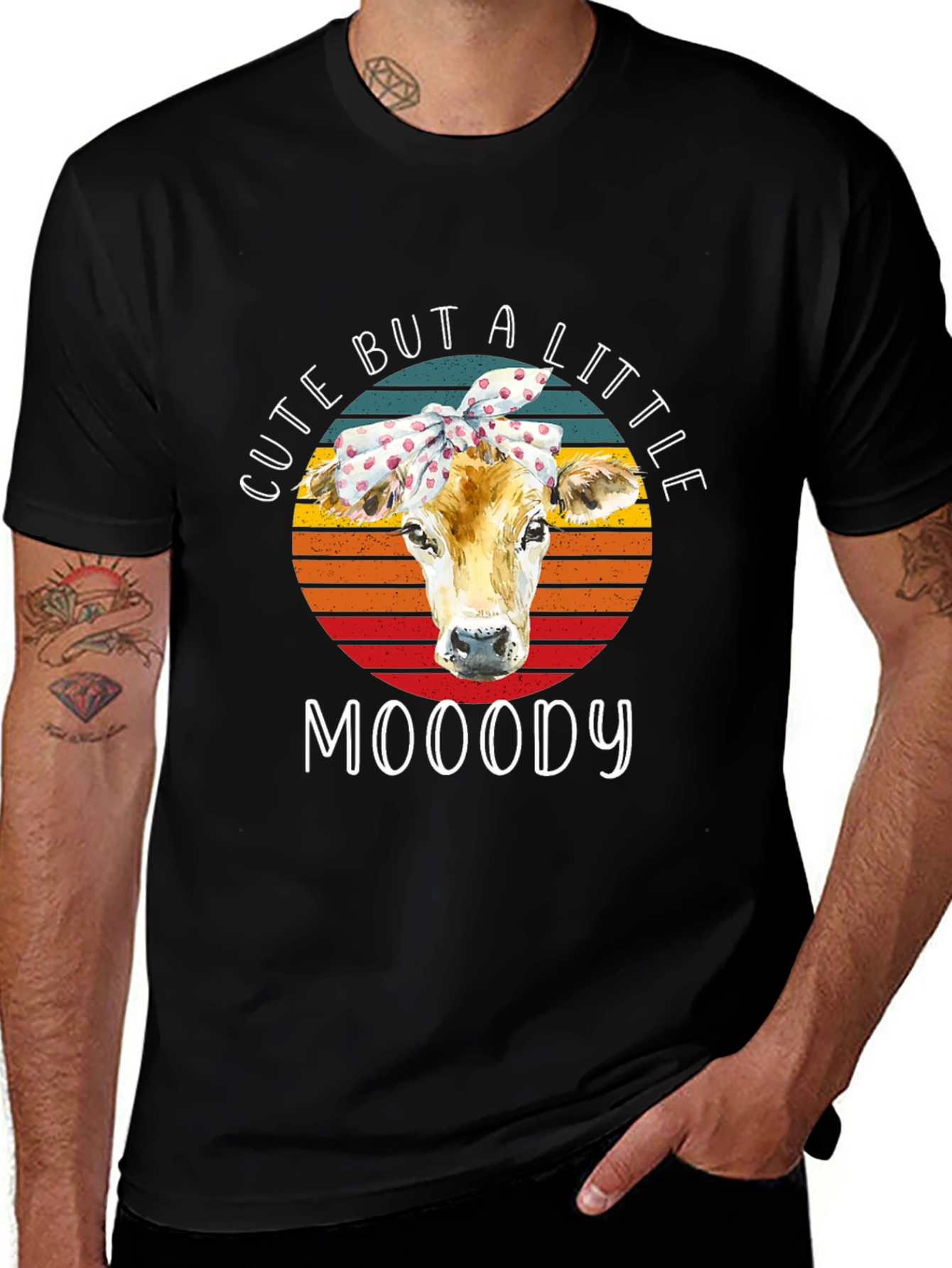 Cute But A Little Mooody T-Shirt