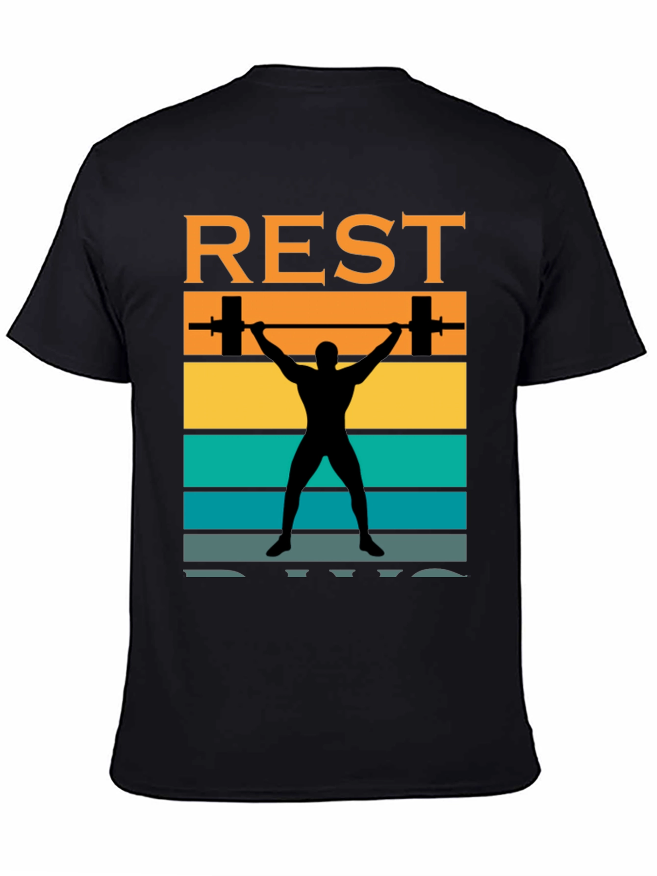Rest Day Gym T-Shirt Weightlifting Tee