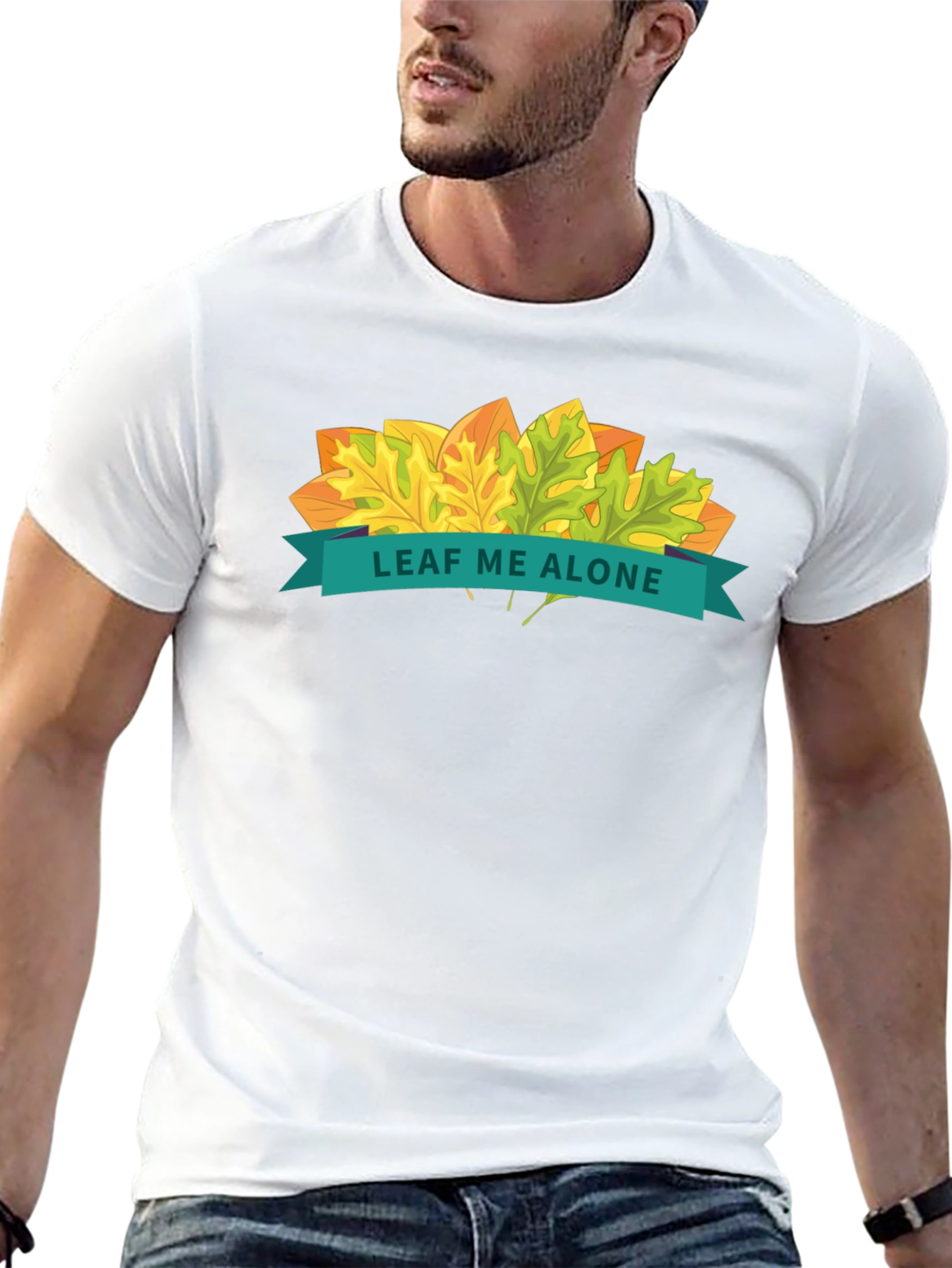 Leaf Me Alone Graphic Tee