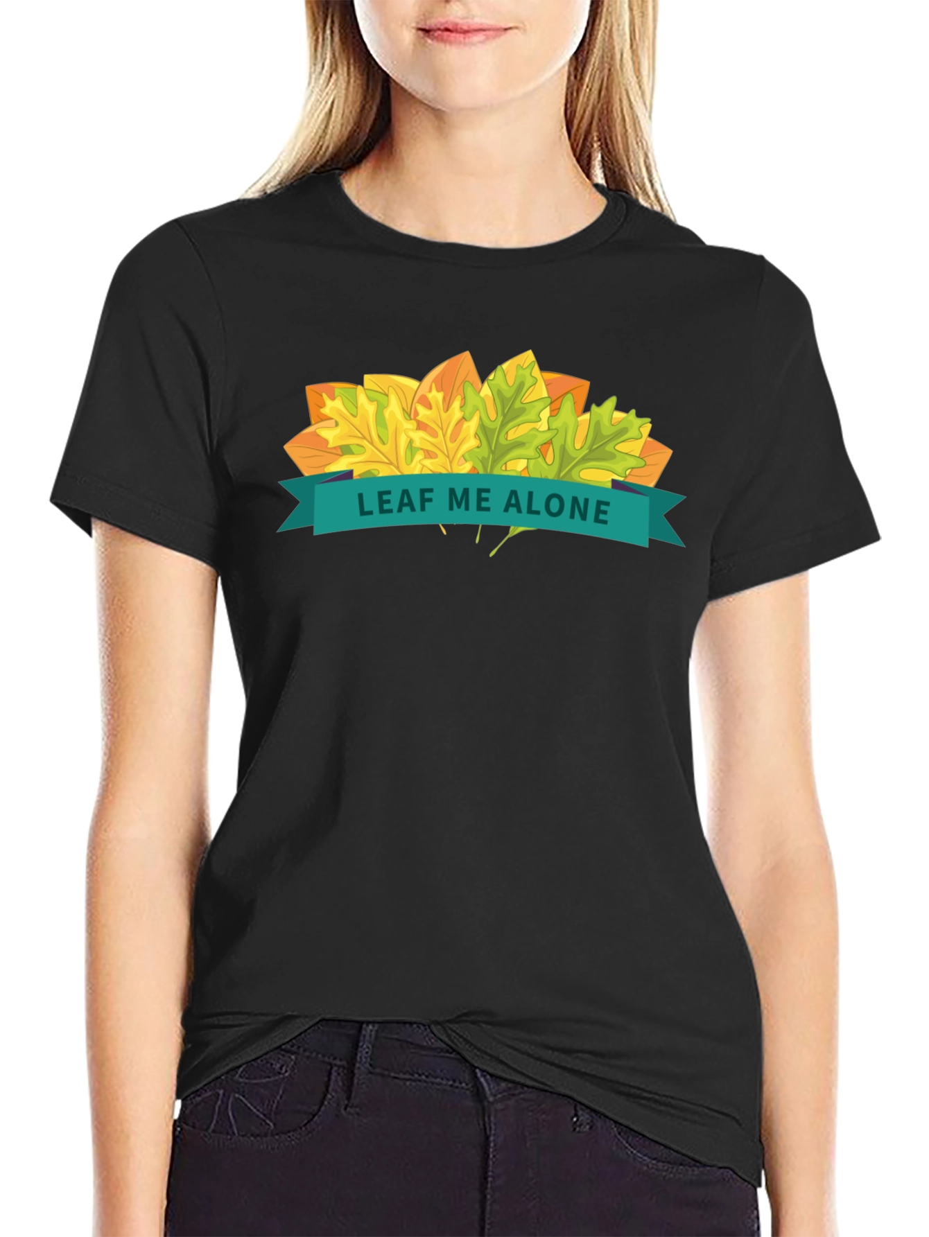 Leaf Me Alone Graphic Tee