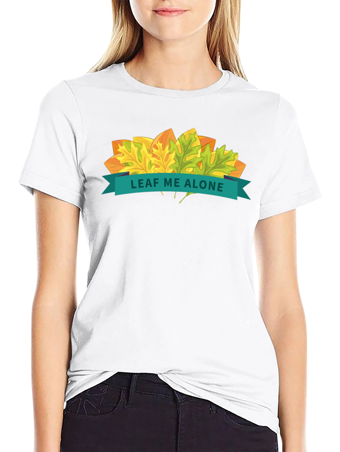 Leaf Me Alone Graphic Tee