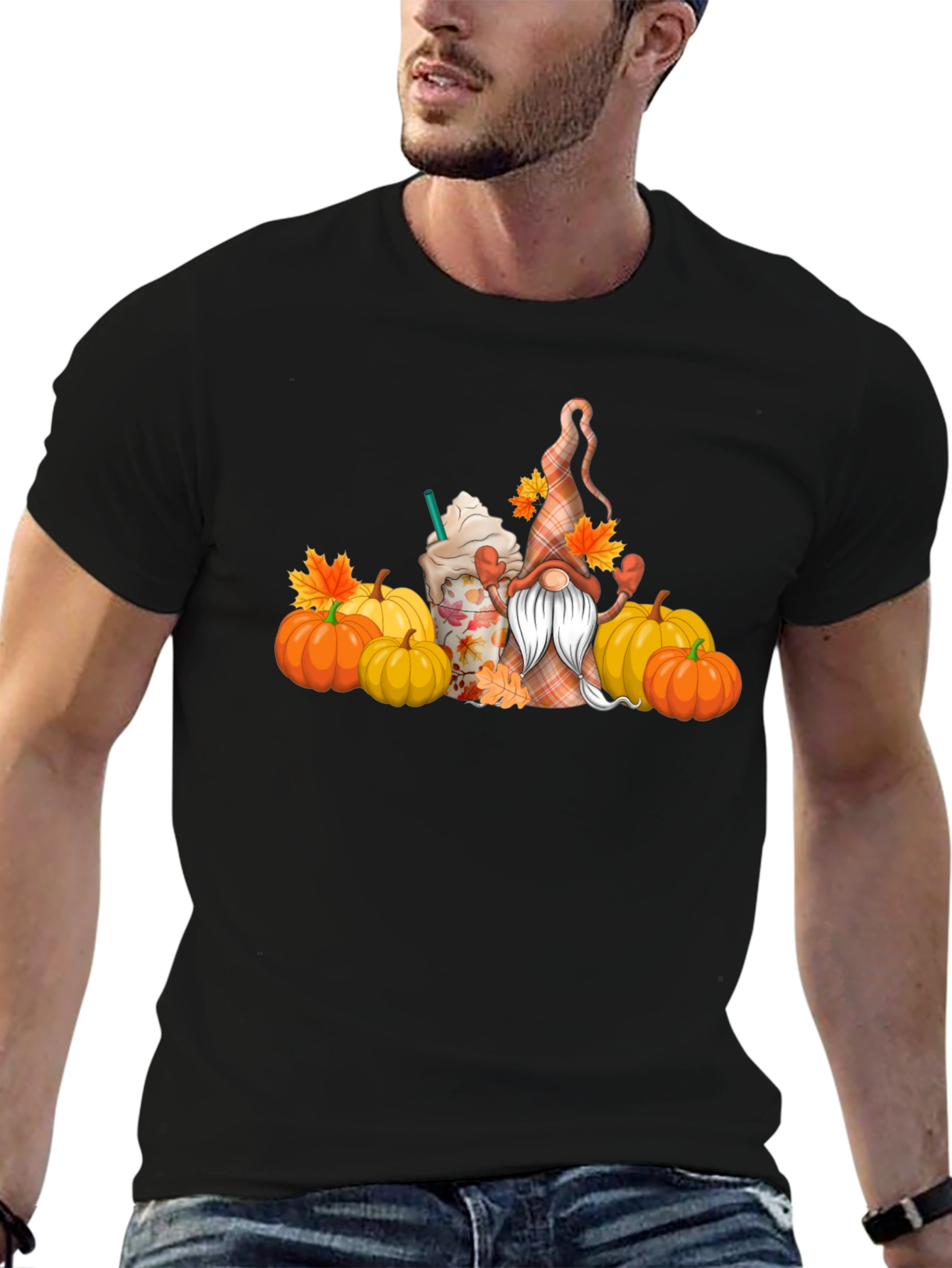 Fall Gnome Pumpkin Spice T-Shirt