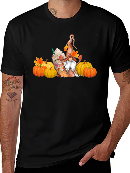 Fall Gnome Pumpkin Spice T-Shirt
