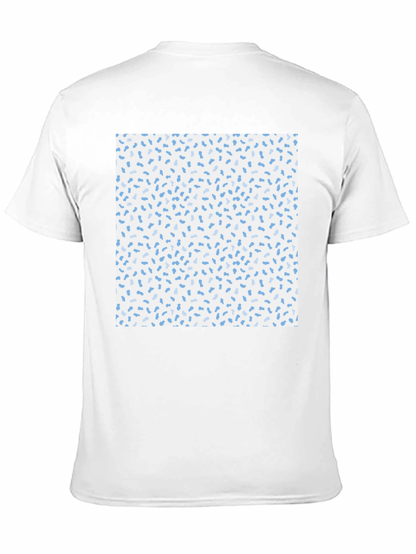 Fun Sprinkles Pattern Black T-Shirt