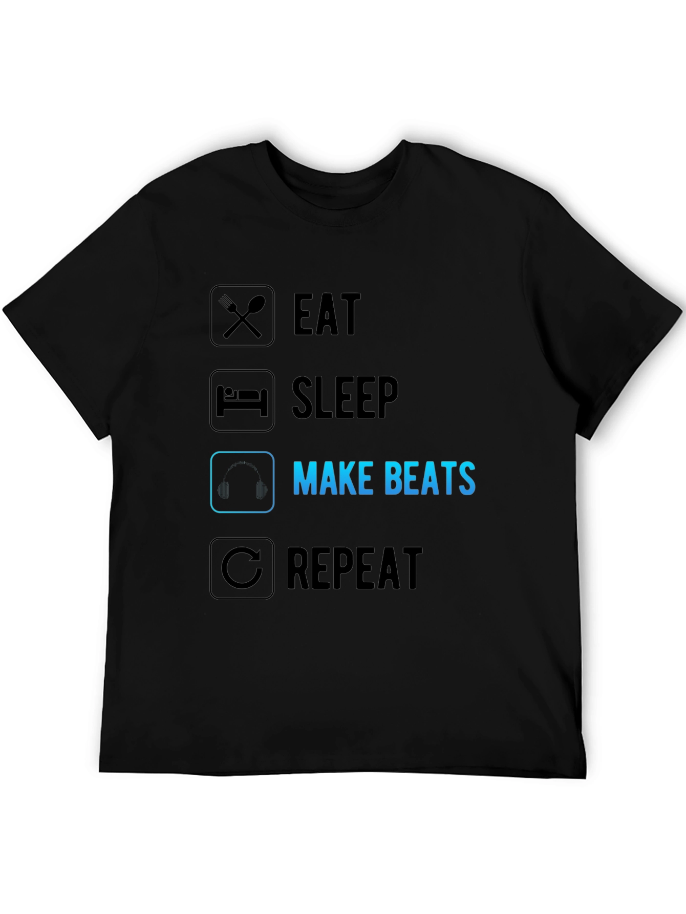 Eat Sleep Make Beats Repeat T-Shirt