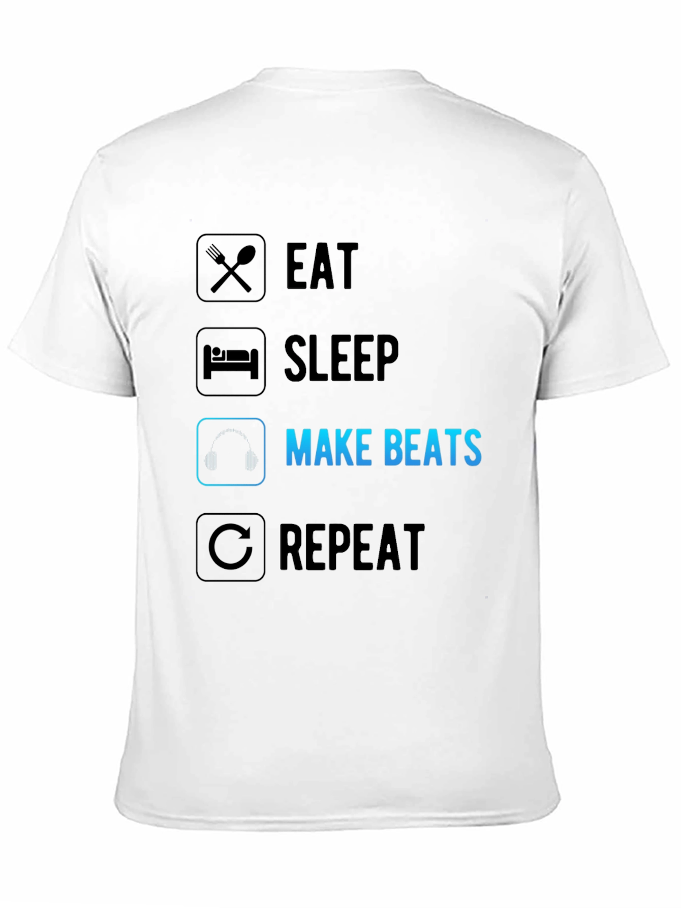 Eat Sleep Make Beats Repeat T-Shirt