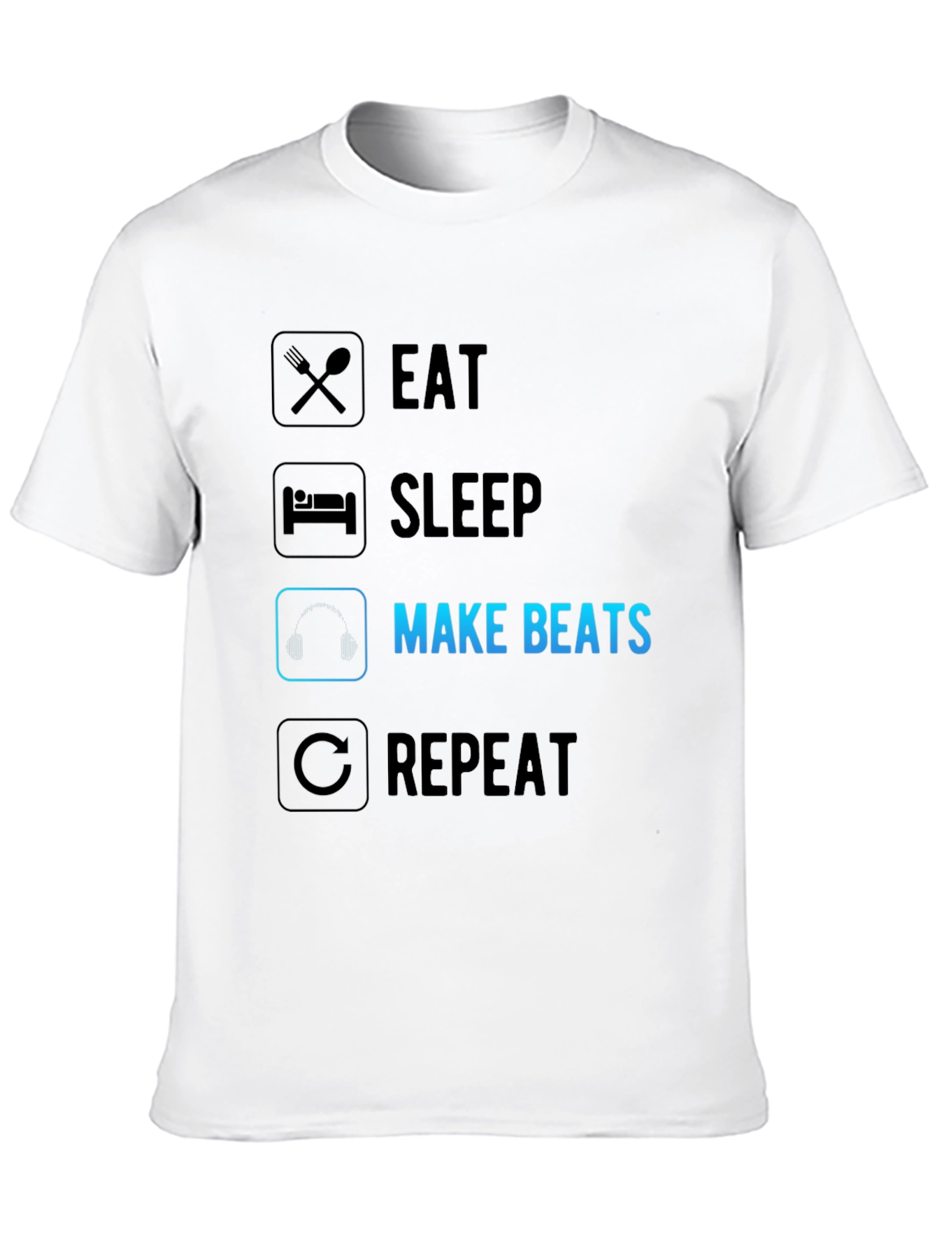 Eat Sleep Make Beats Repeat T-Shirt