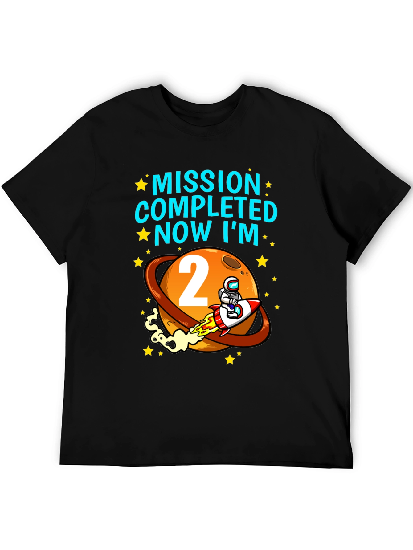 Mission Complete 2nd Birthday T-Shirt