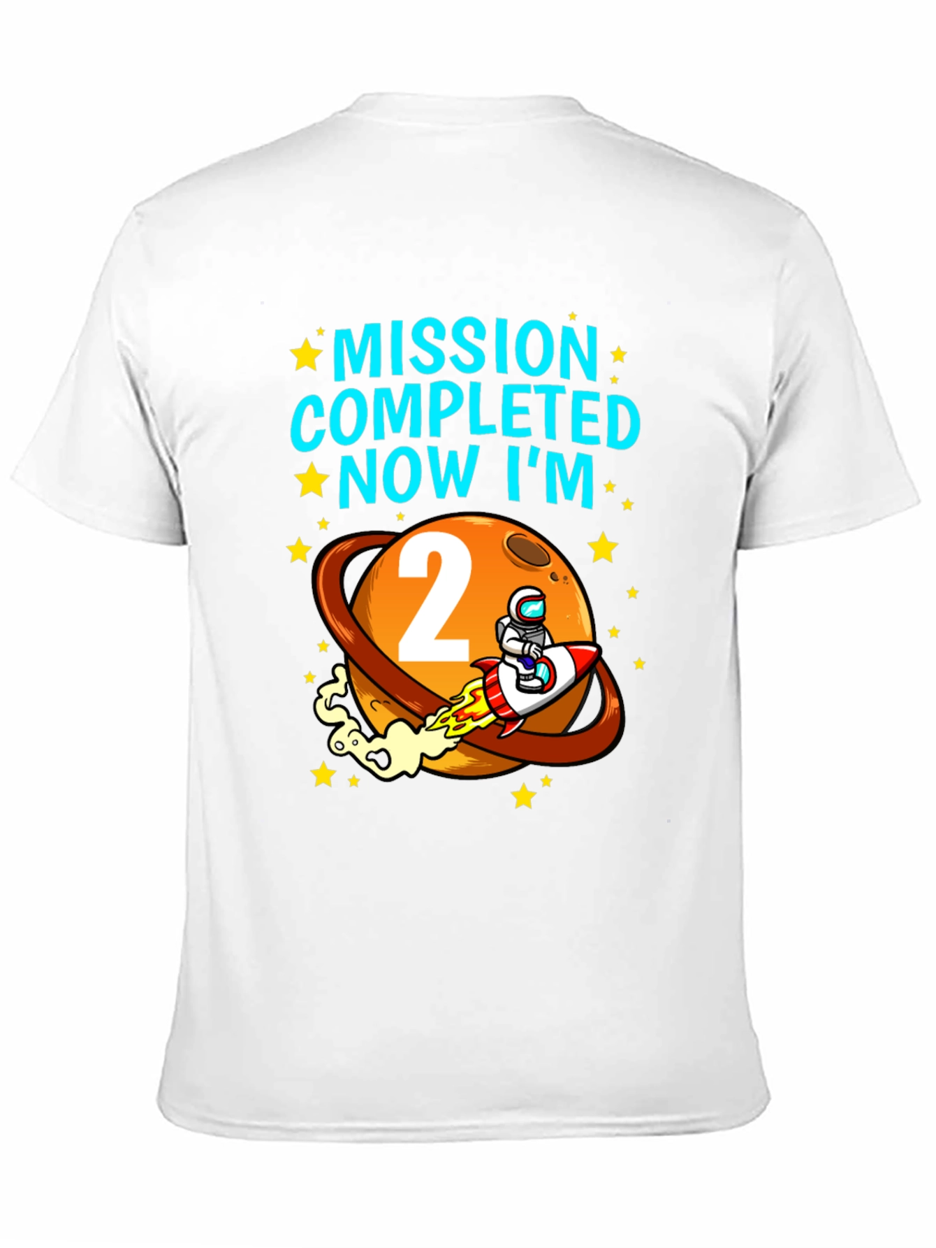 Mission Complete 2nd Birthday T-Shirt