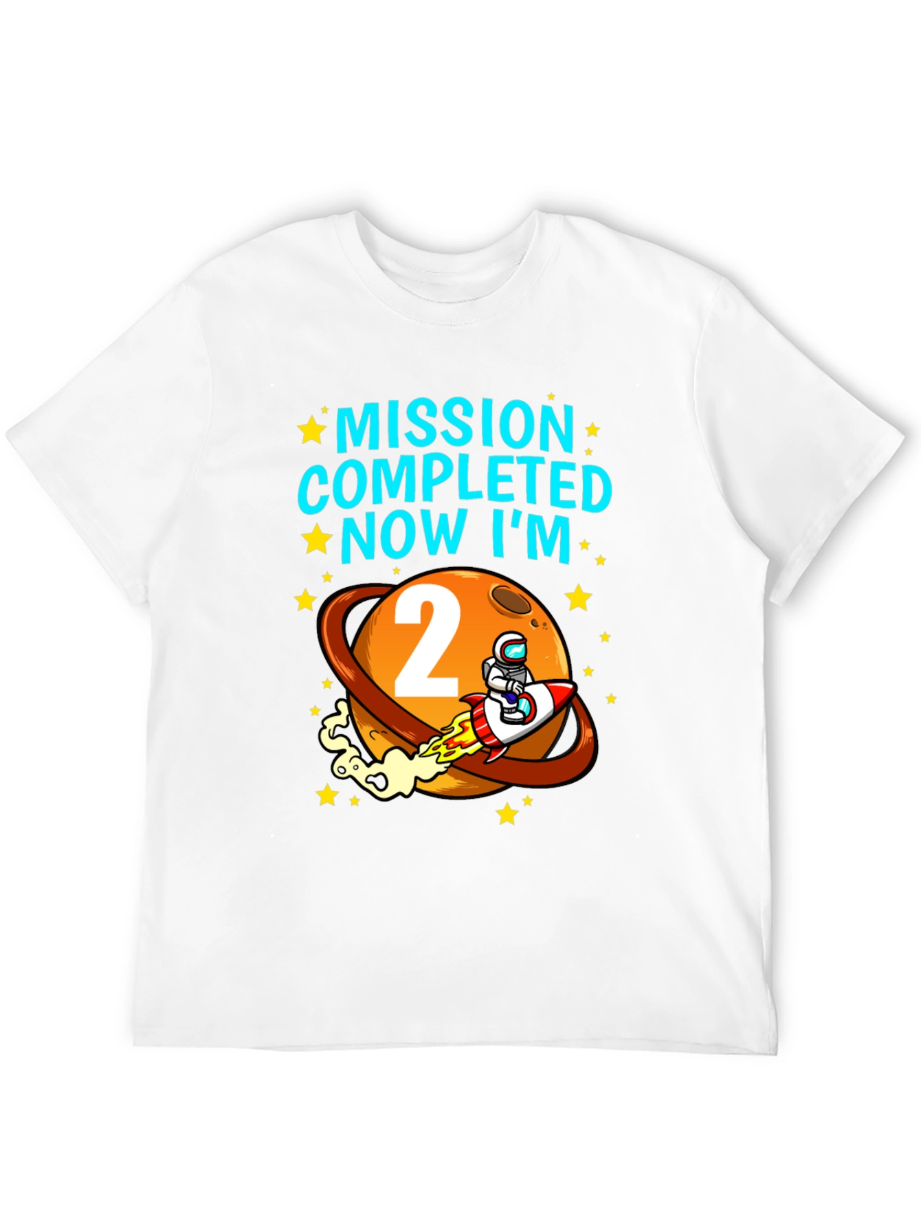 Mission Complete 2nd Birthday T-Shirt