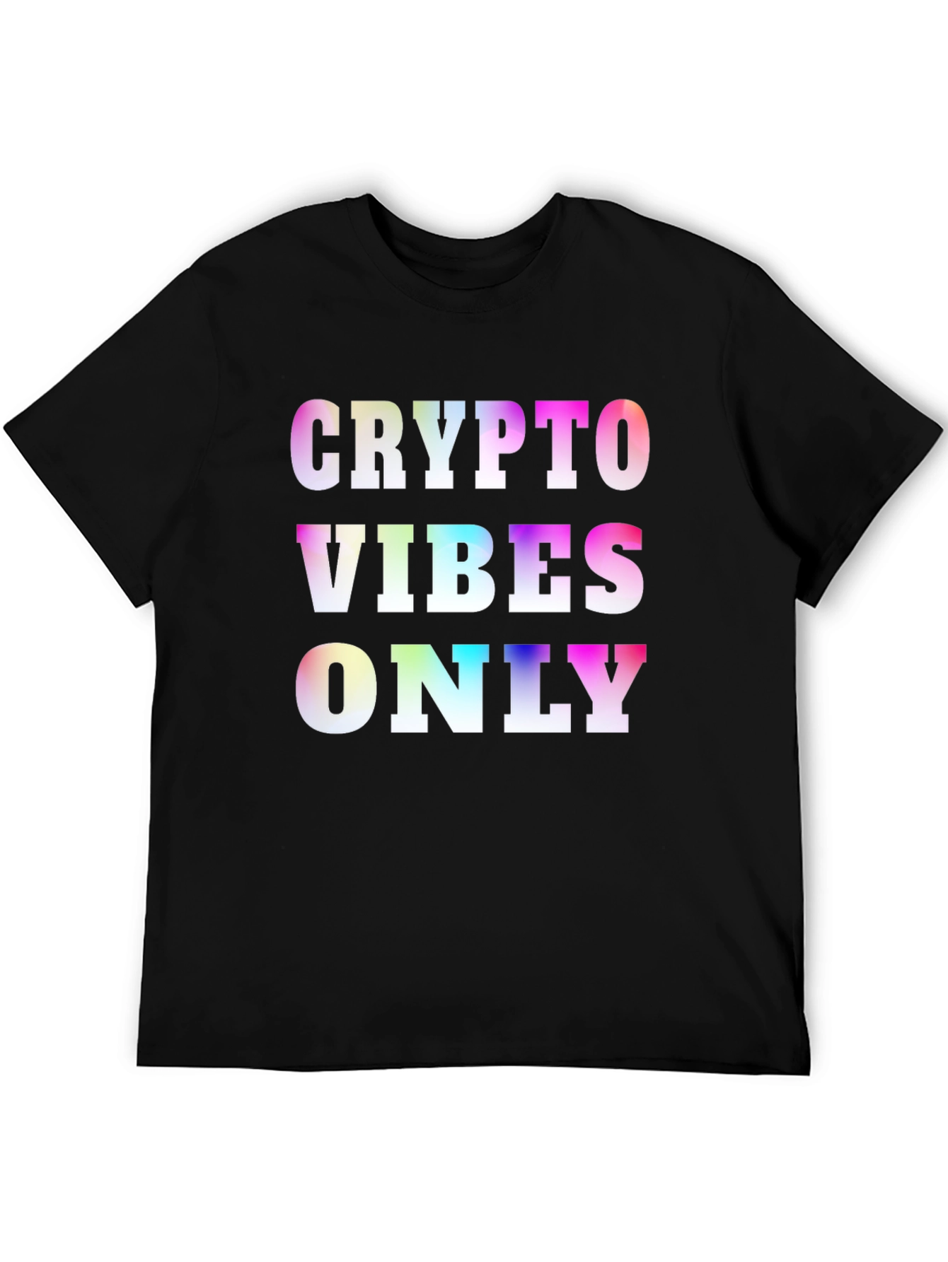 Crypto Vibes Only Graphic T-Shirt