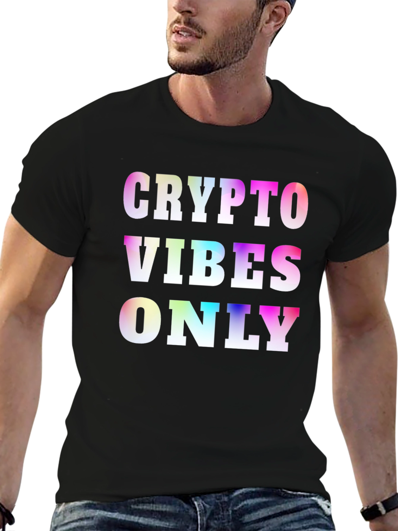 Crypto Vibes Only Graphic T-Shirt