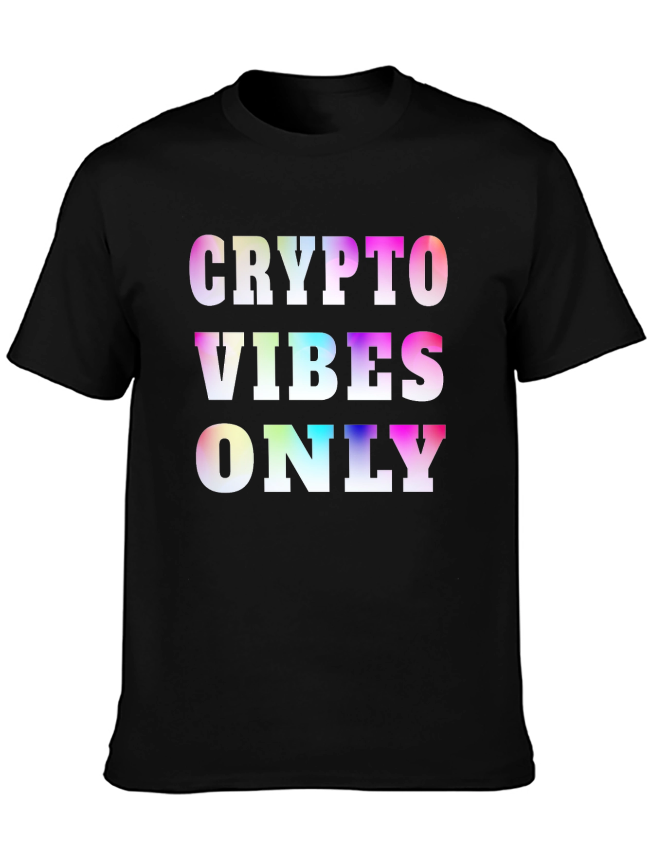 Crypto Vibes Only Graphic T-Shirt