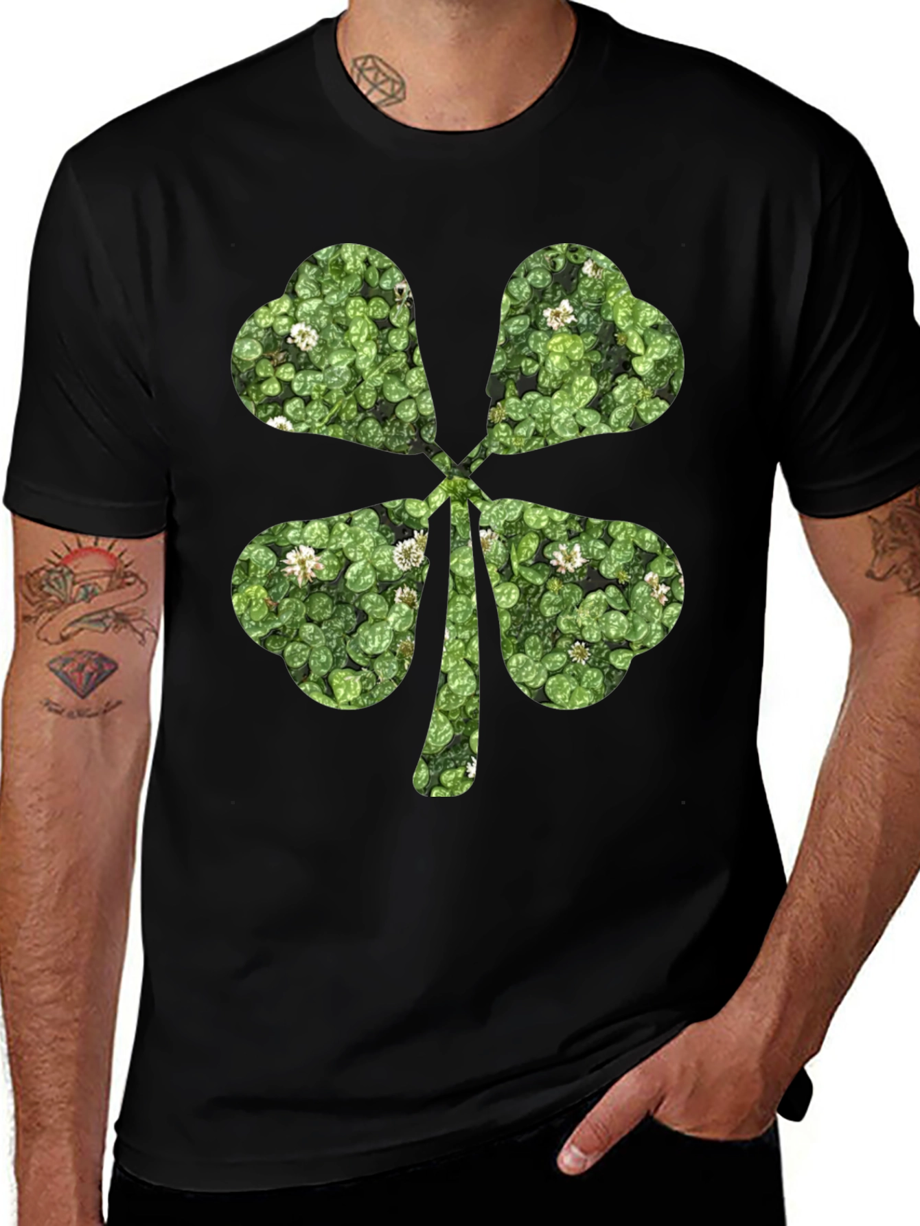 Shamrock Clover T-Shirt - St. Patricks Day