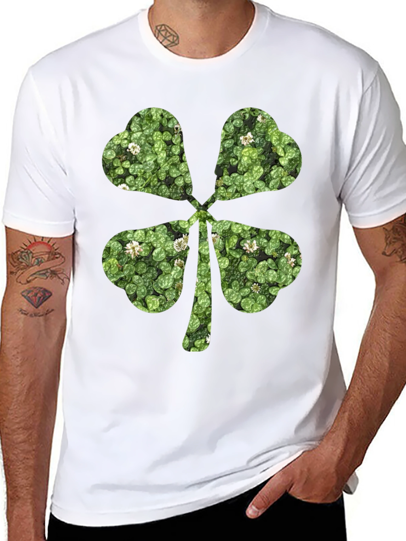 Shamrock Clover T-Shirt - St. Patricks Day