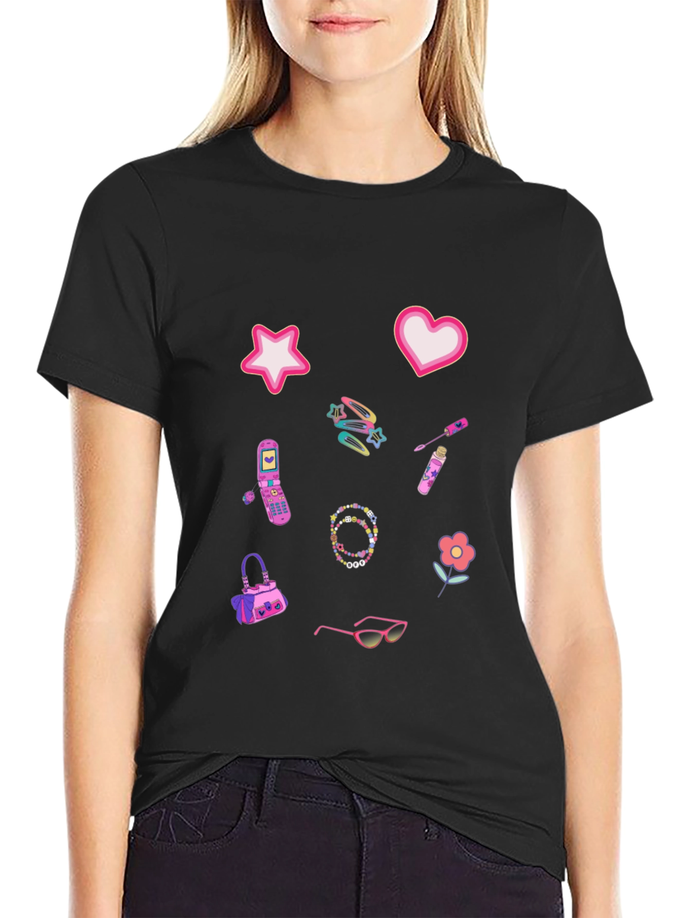 Y2K Aesthetic Graphic T-Shirt
