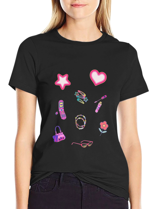 Y2K Aesthetic Graphic T-Shirt
