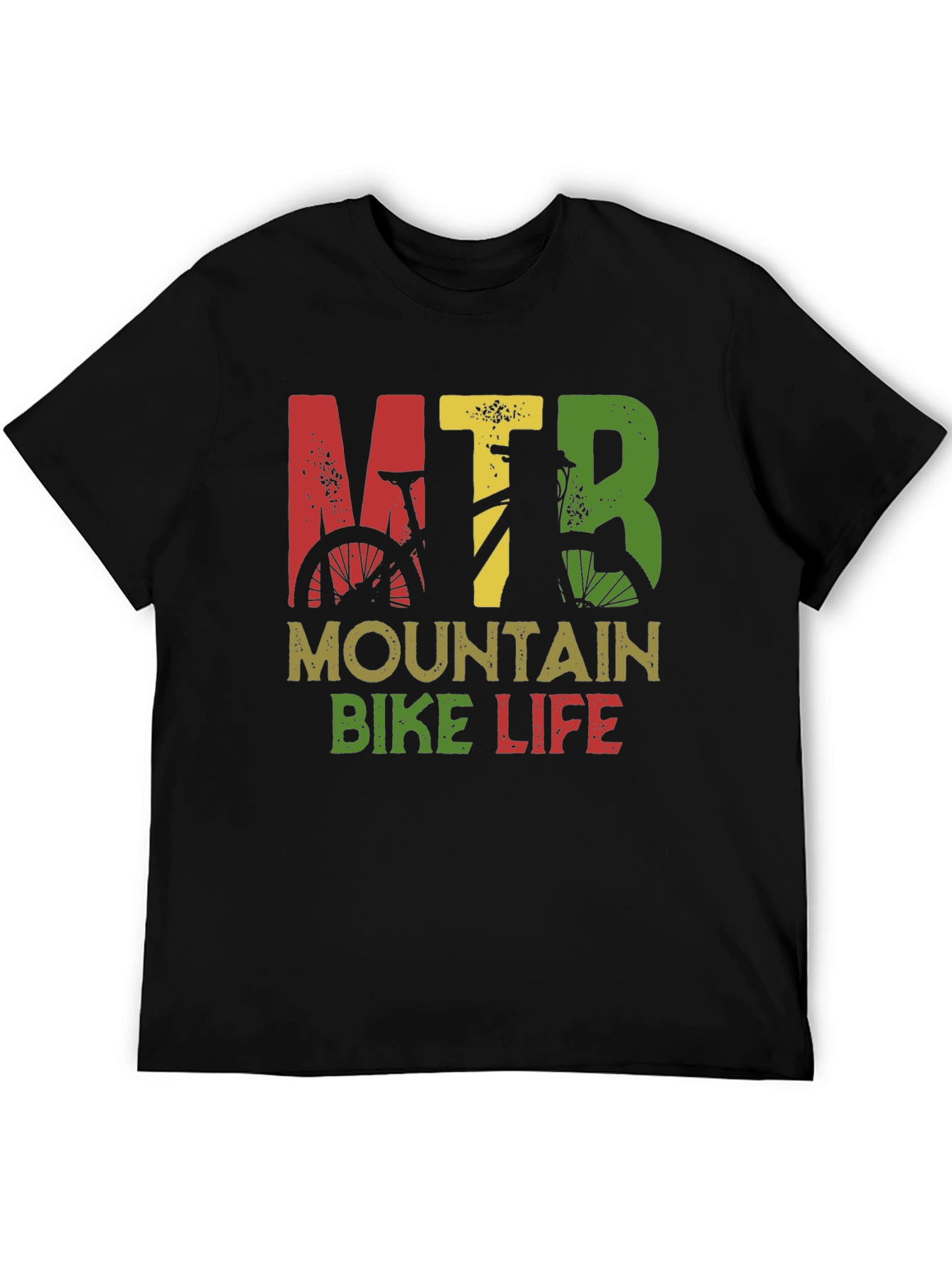 MTB Mountain Bike Life Graphic T-Shirt
