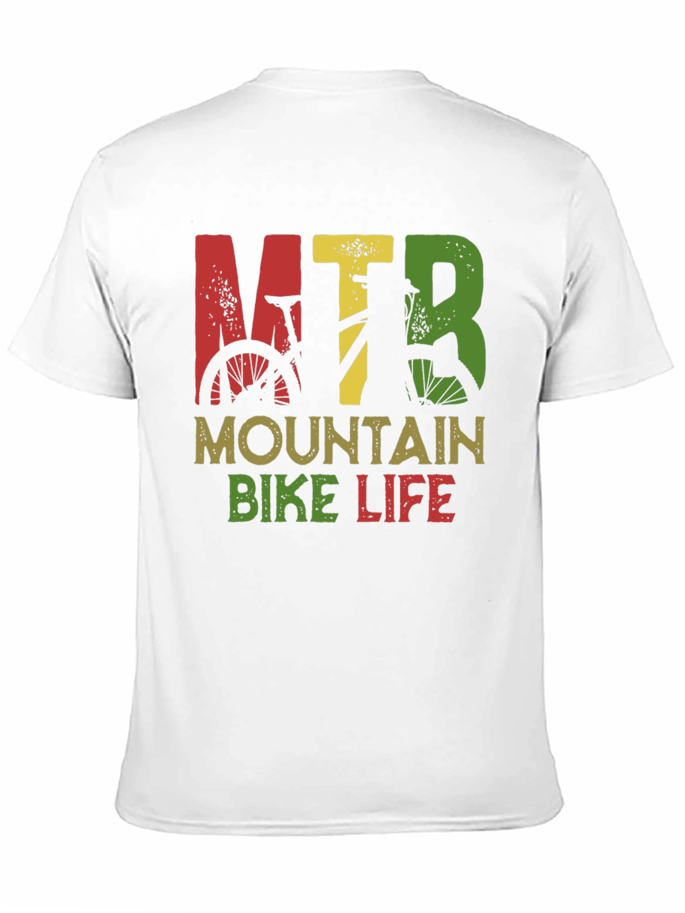 MTB Mountain Bike Life Graphic T-Shirt