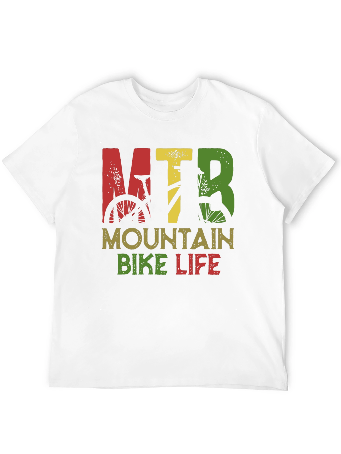 MTB Mountain Bike Life Graphic T-Shirt