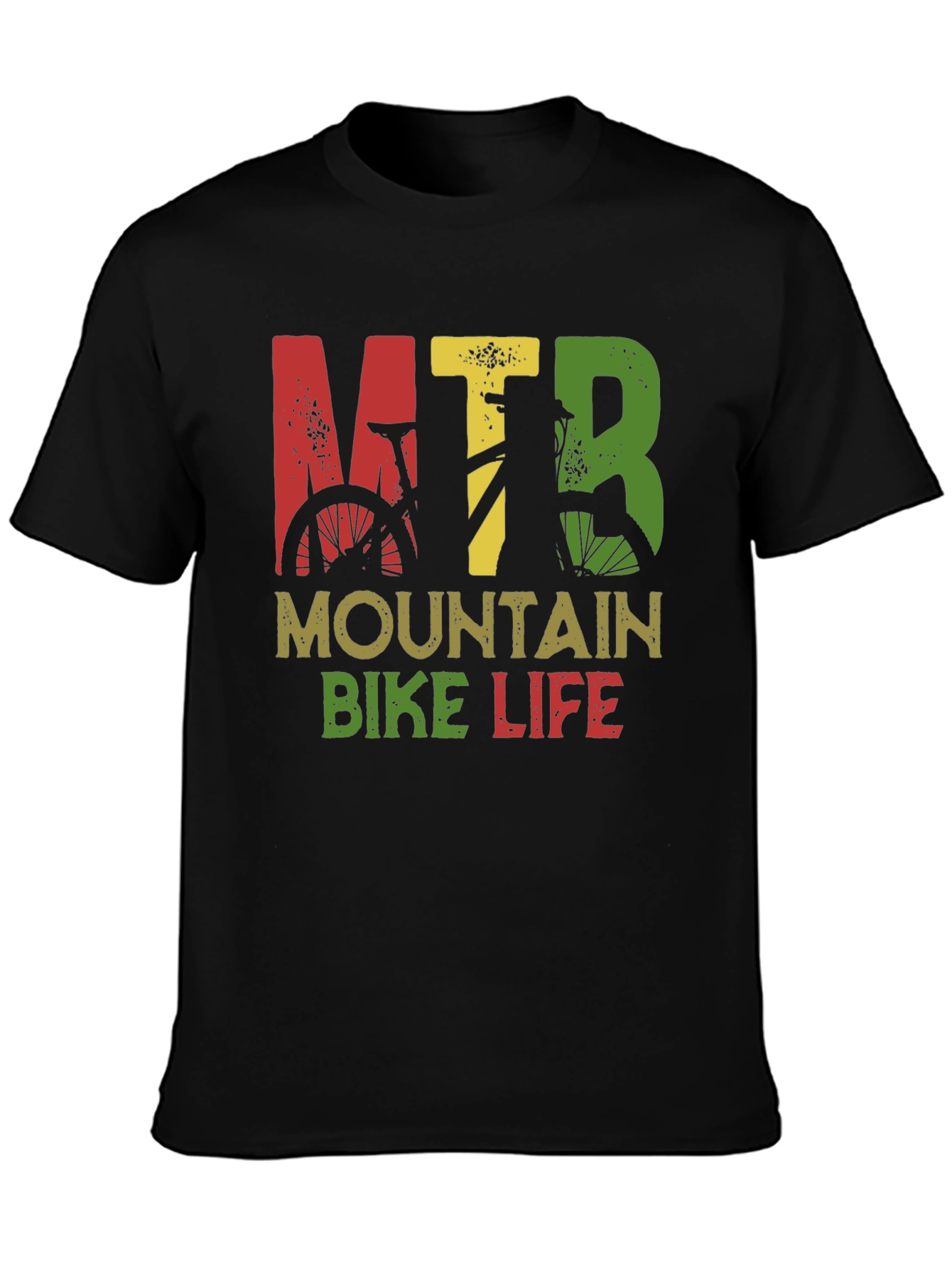 MTB Mountain Bike Life Graphic T-Shirt