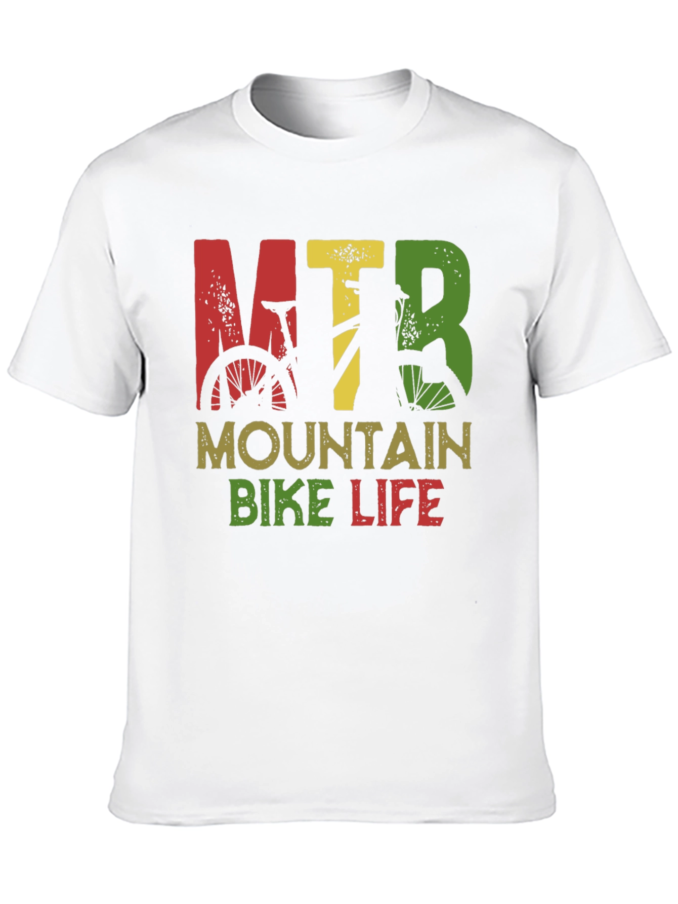 MTB Mountain Bike Life Graphic T-Shirt