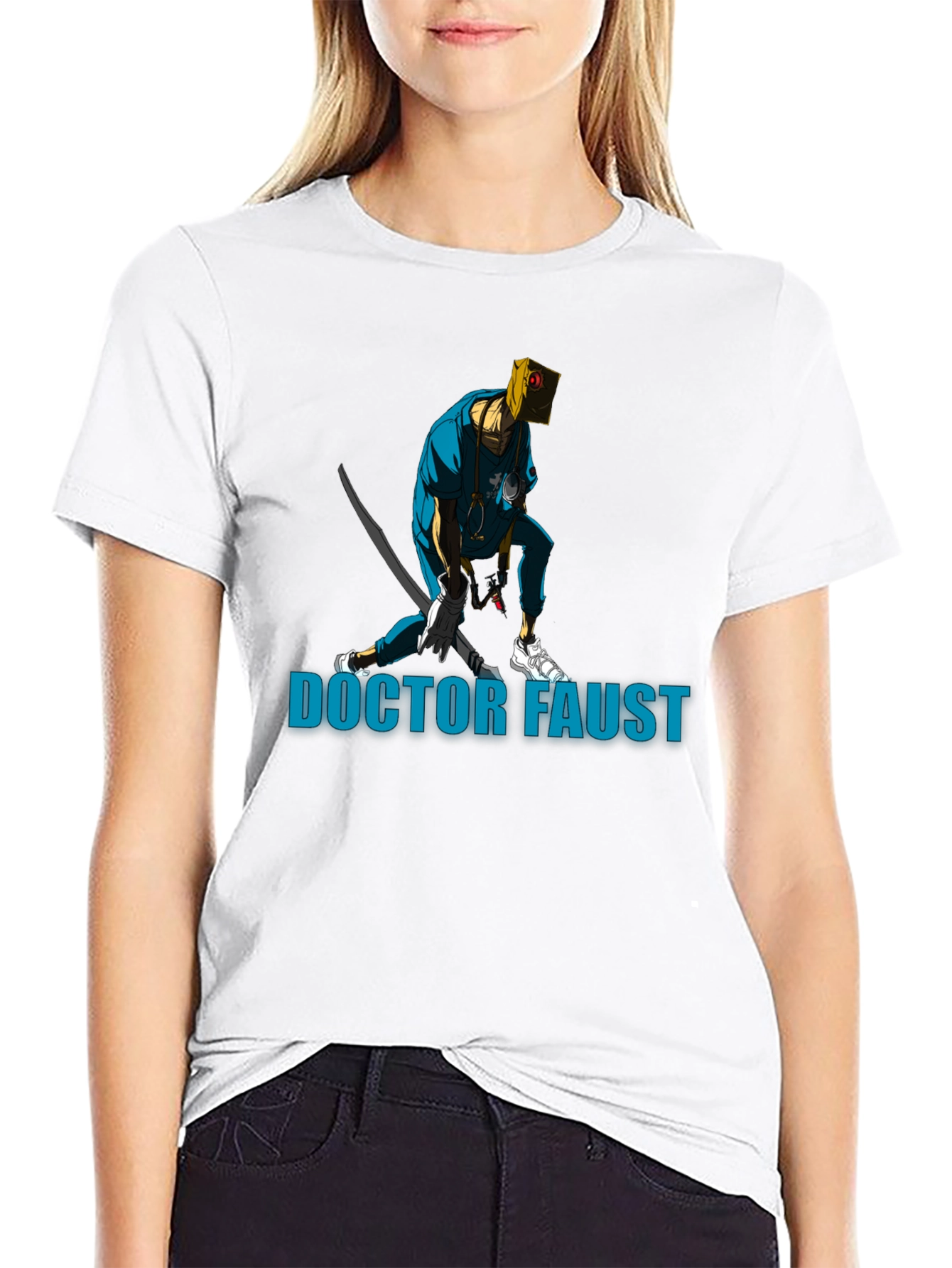Doctor Faust Graphic Tee - Unique Anime Style