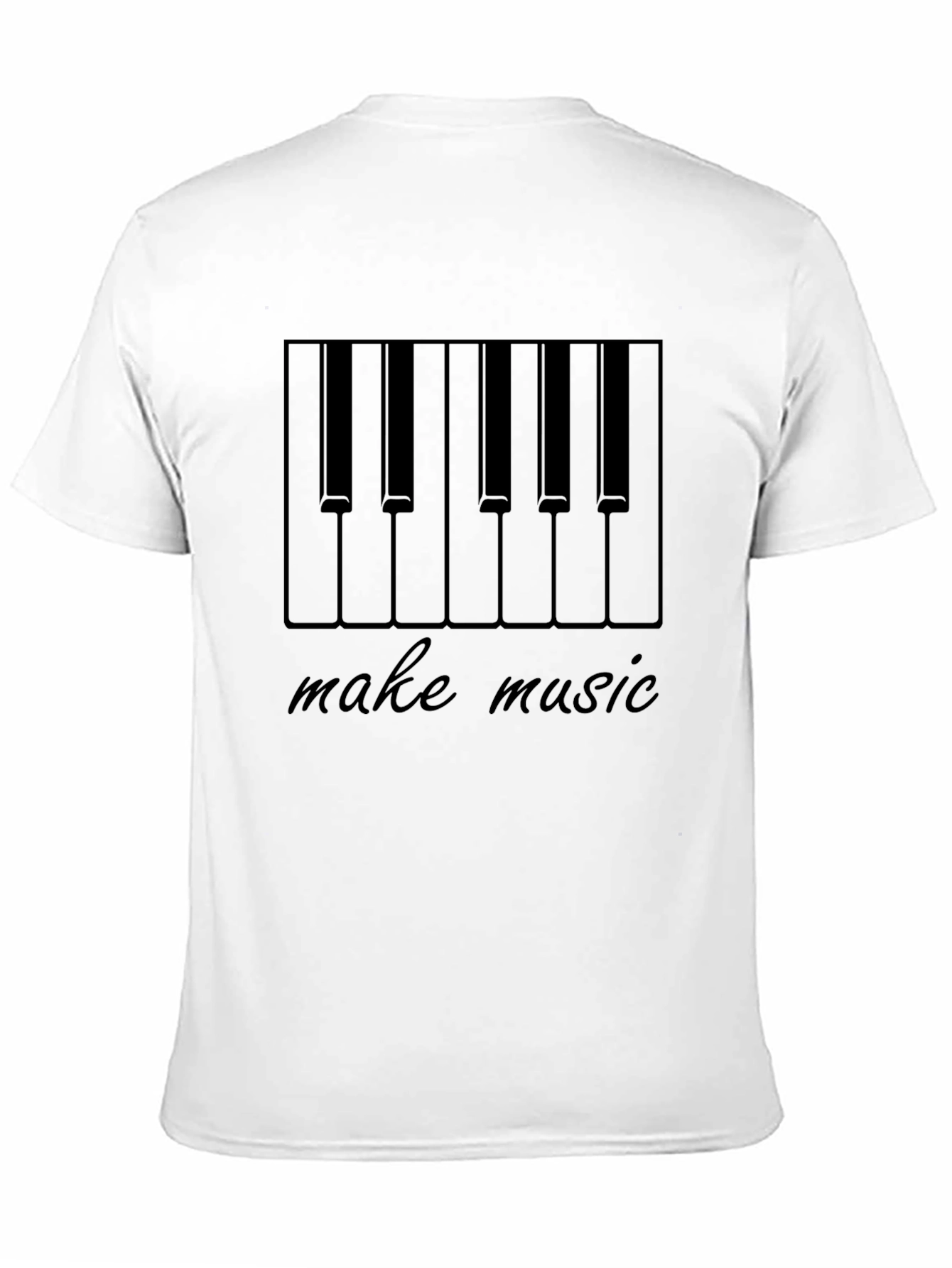 Make Music Piano Keys T-Shirt