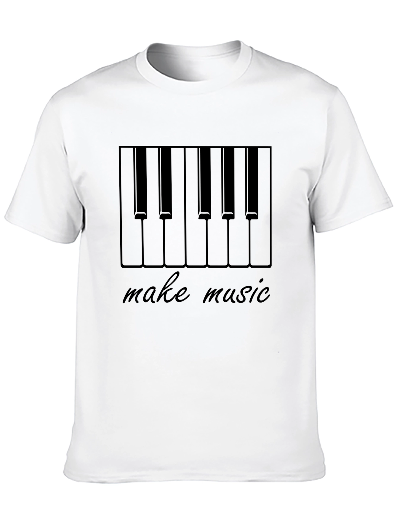 Make Music Piano Keys T-Shirt