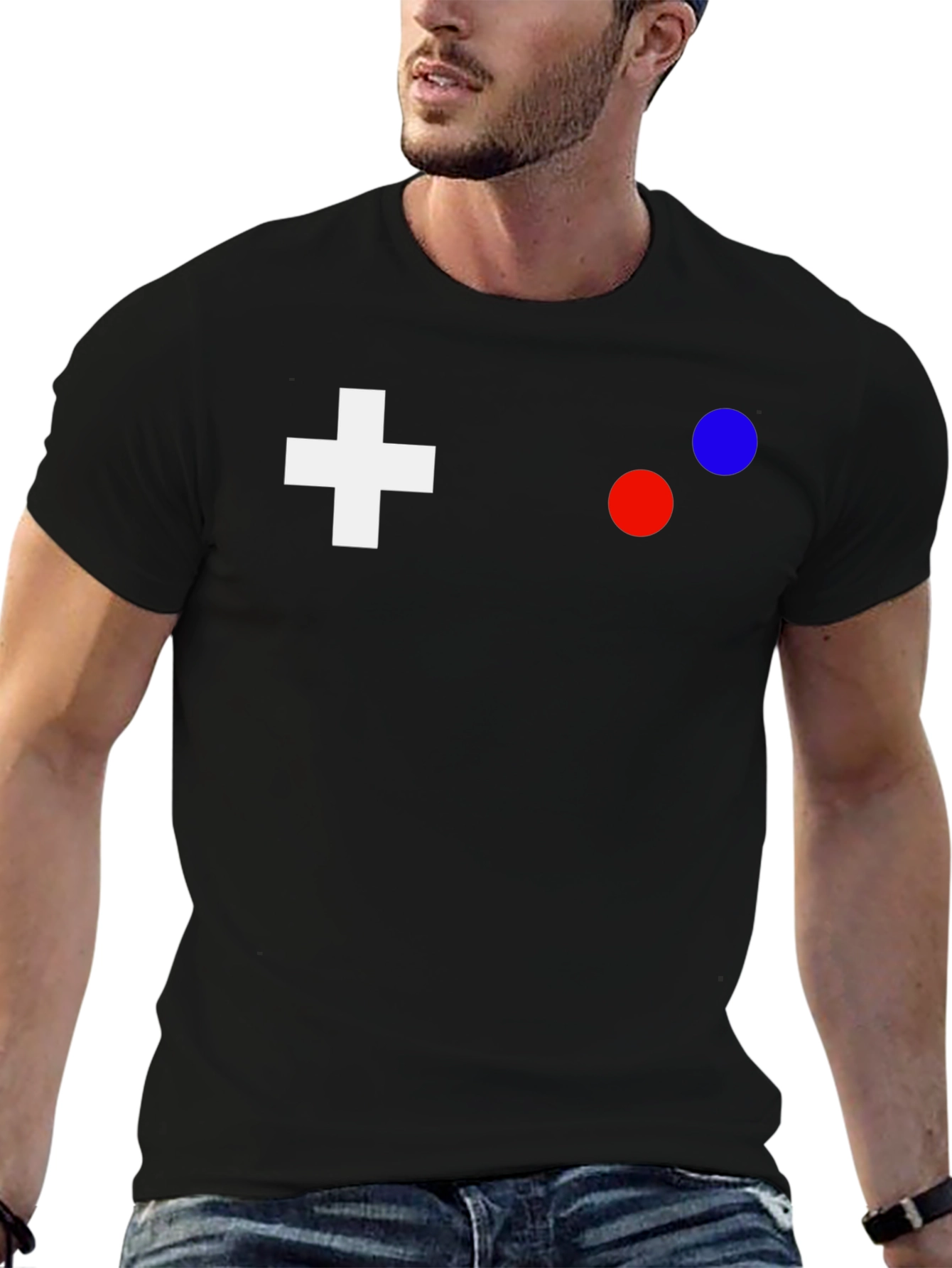 Retro Gaming Controller T-Shirt - Black