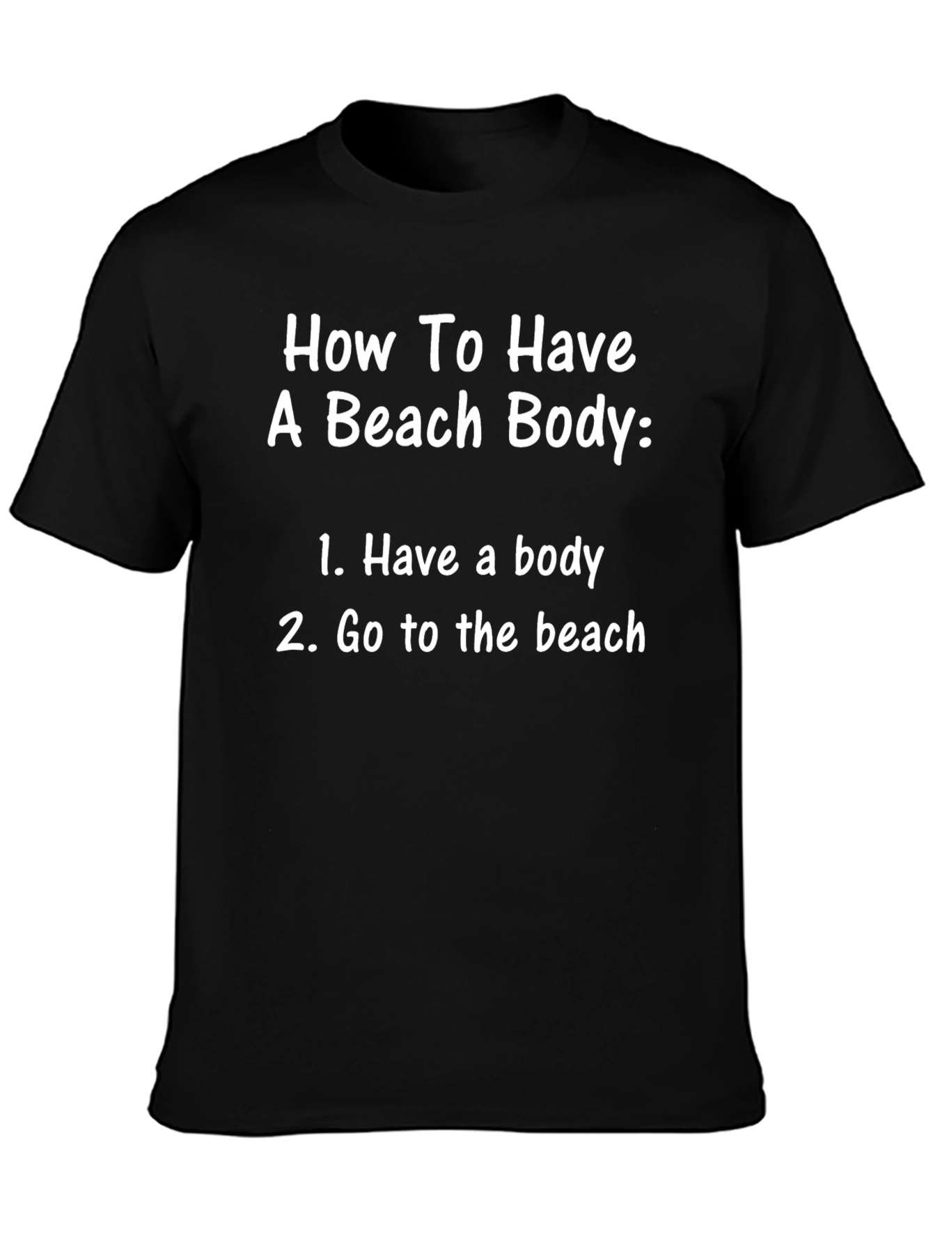 Funny Beach Body T-Shirt - Beach Ready!