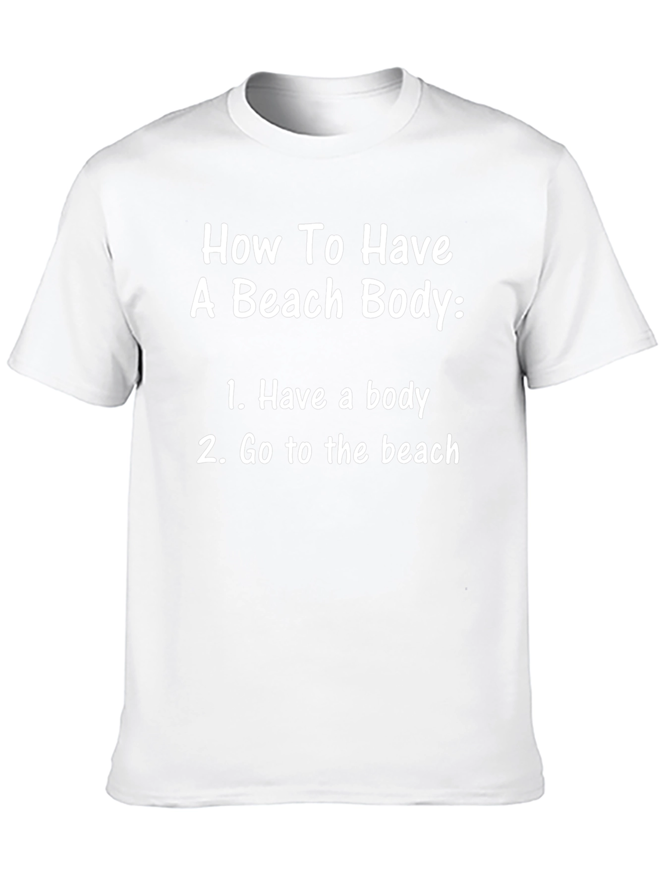 Funny Beach Body T-Shirt - Beach Ready!