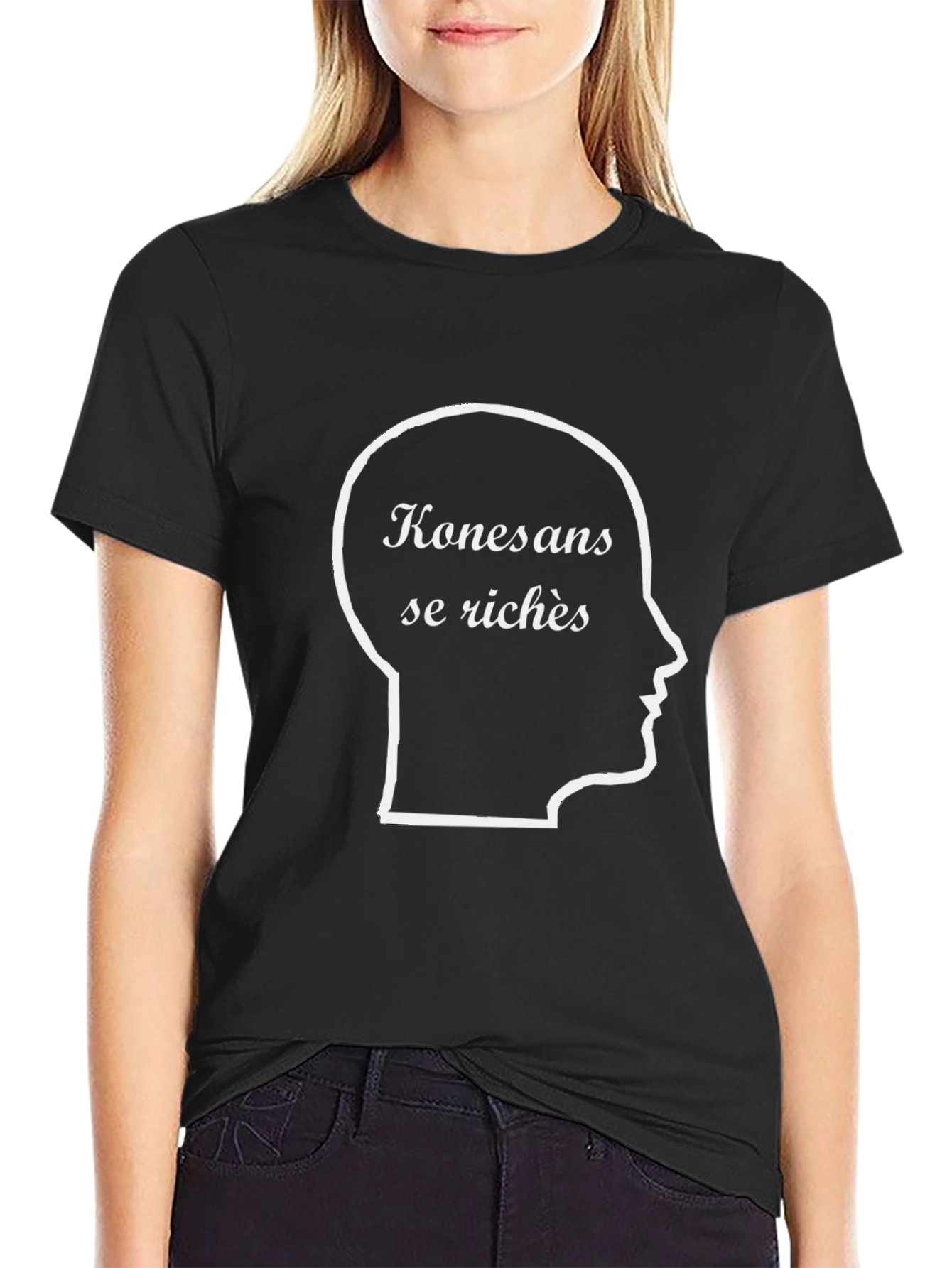Konfesans Se Richès T-Shirt - Black