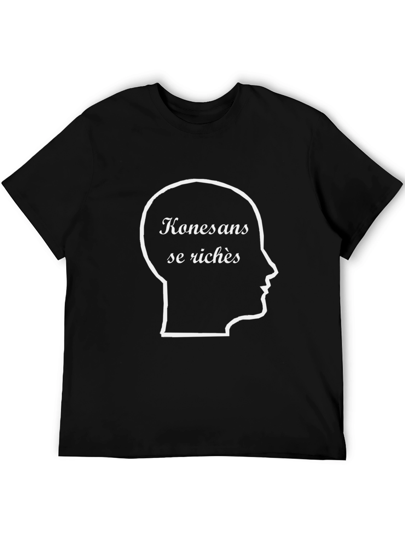 Konfesans Se Richès T-Shirt - Black