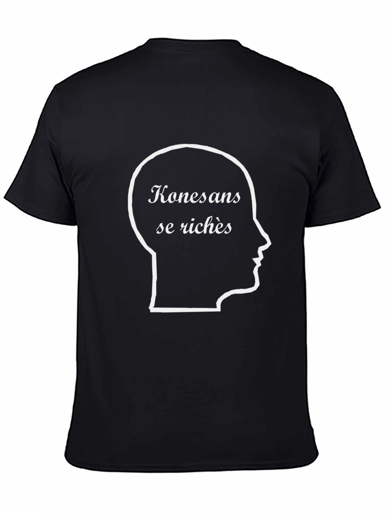Konfesans Se Richès T-Shirt - Black