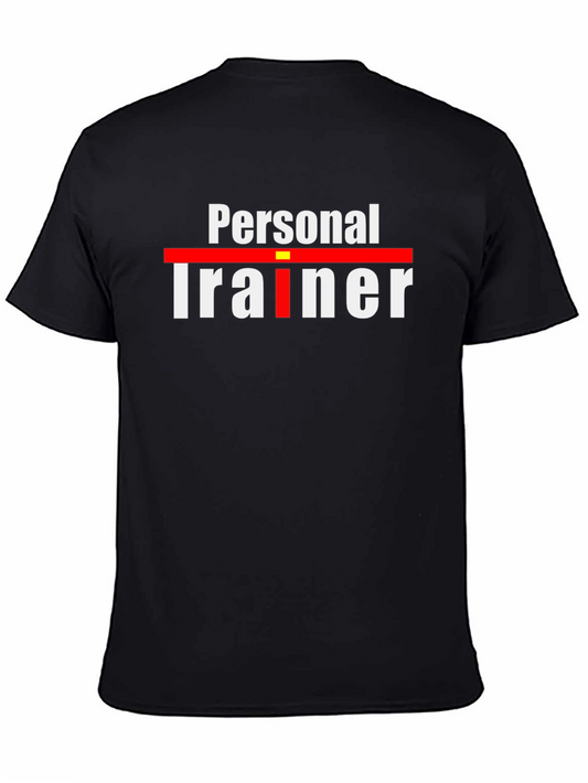 Personal Trainer Graphic T-Shirt - Fitness Motivation Tee