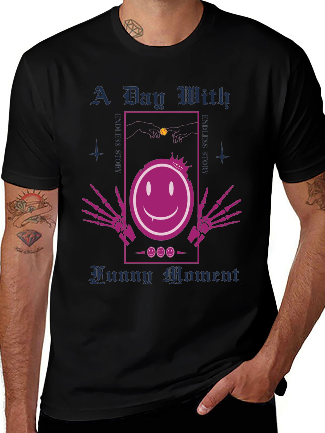 Funny Moment Graphic T-Shirt