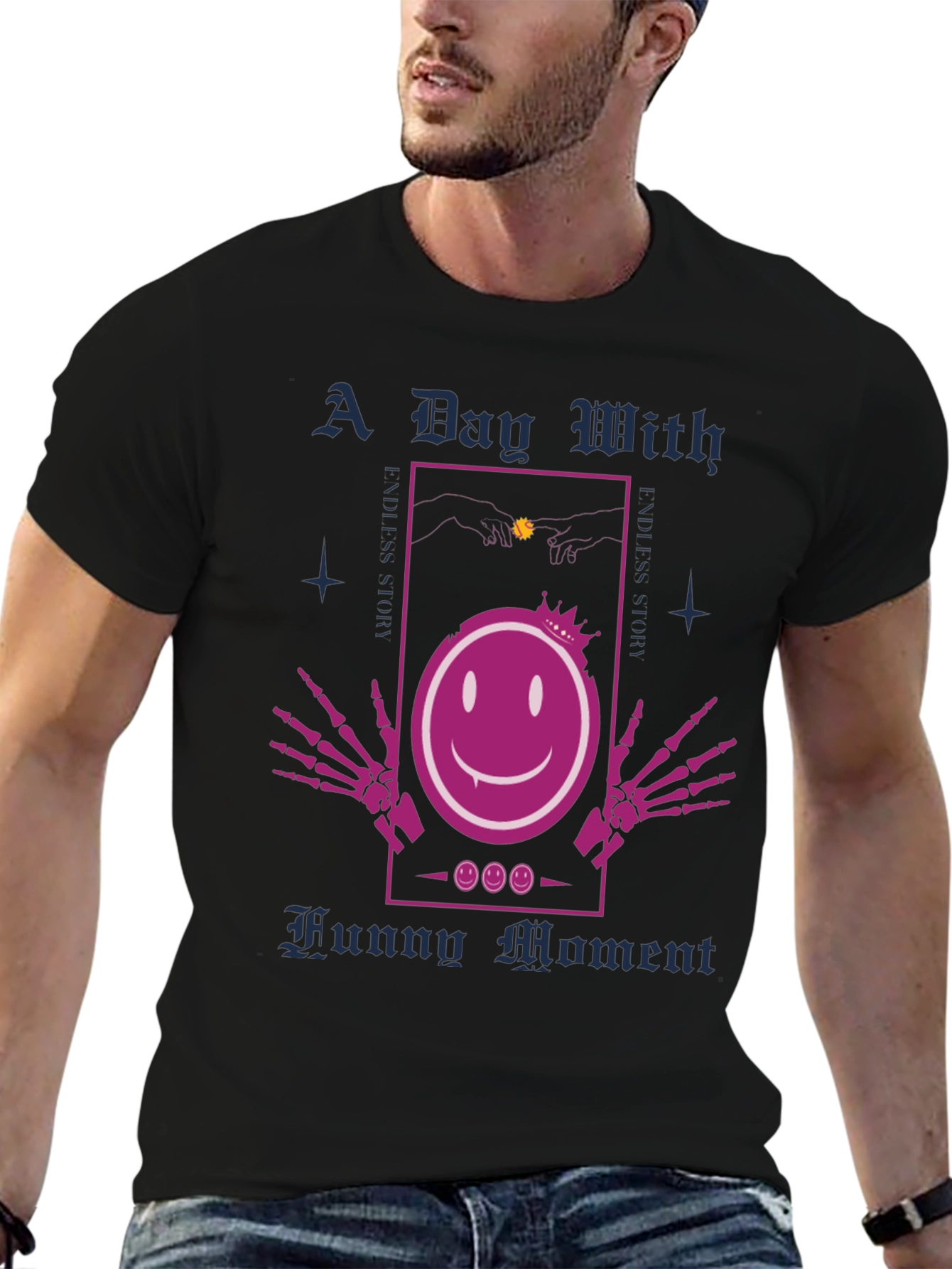 Funny Moment Graphic T-Shirt