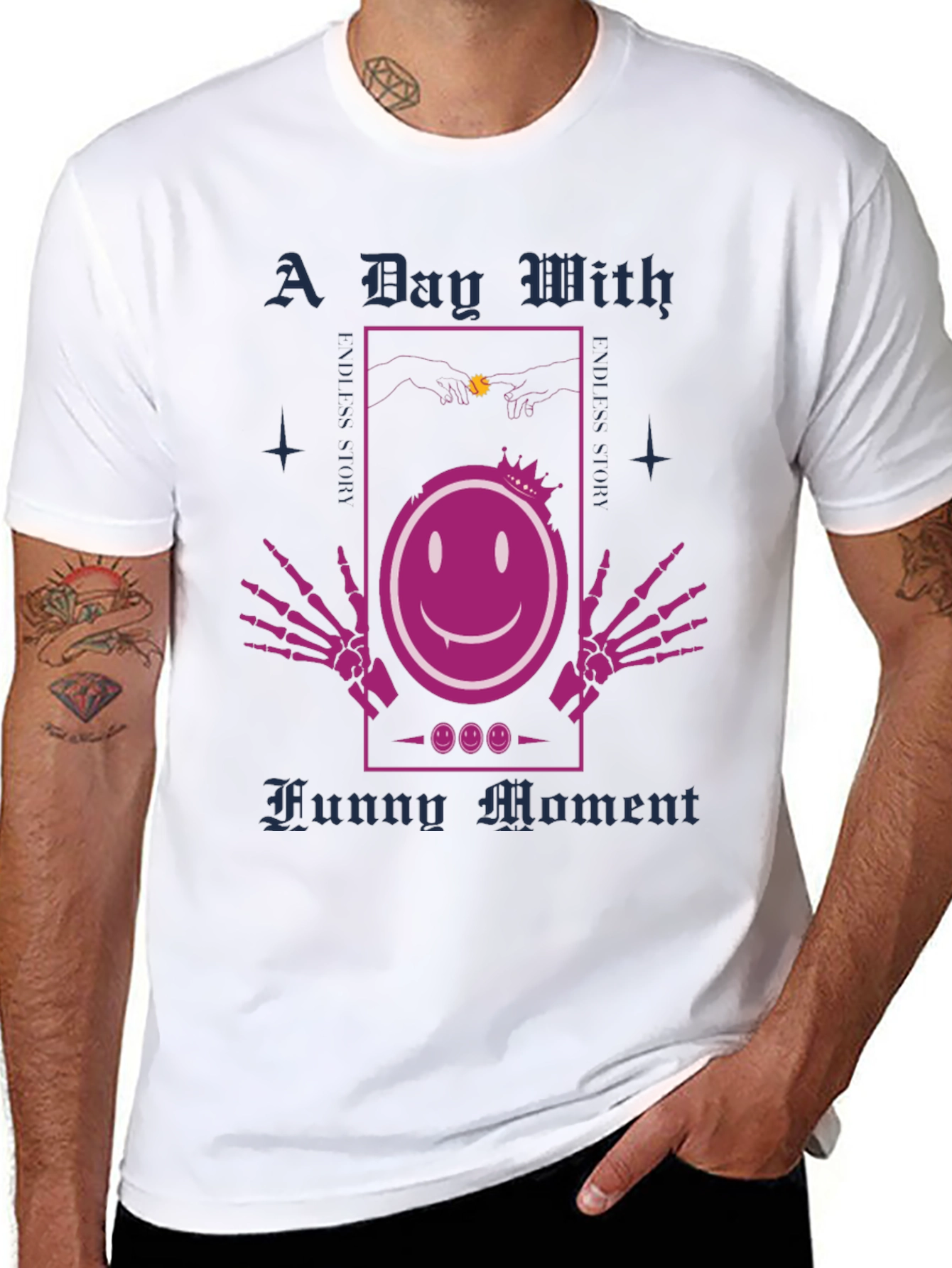 Funny Moment Graphic T-Shirt