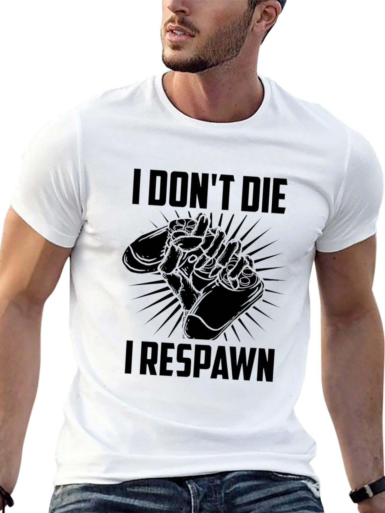 I Dont Die I Respawn Gamer T-Shirt